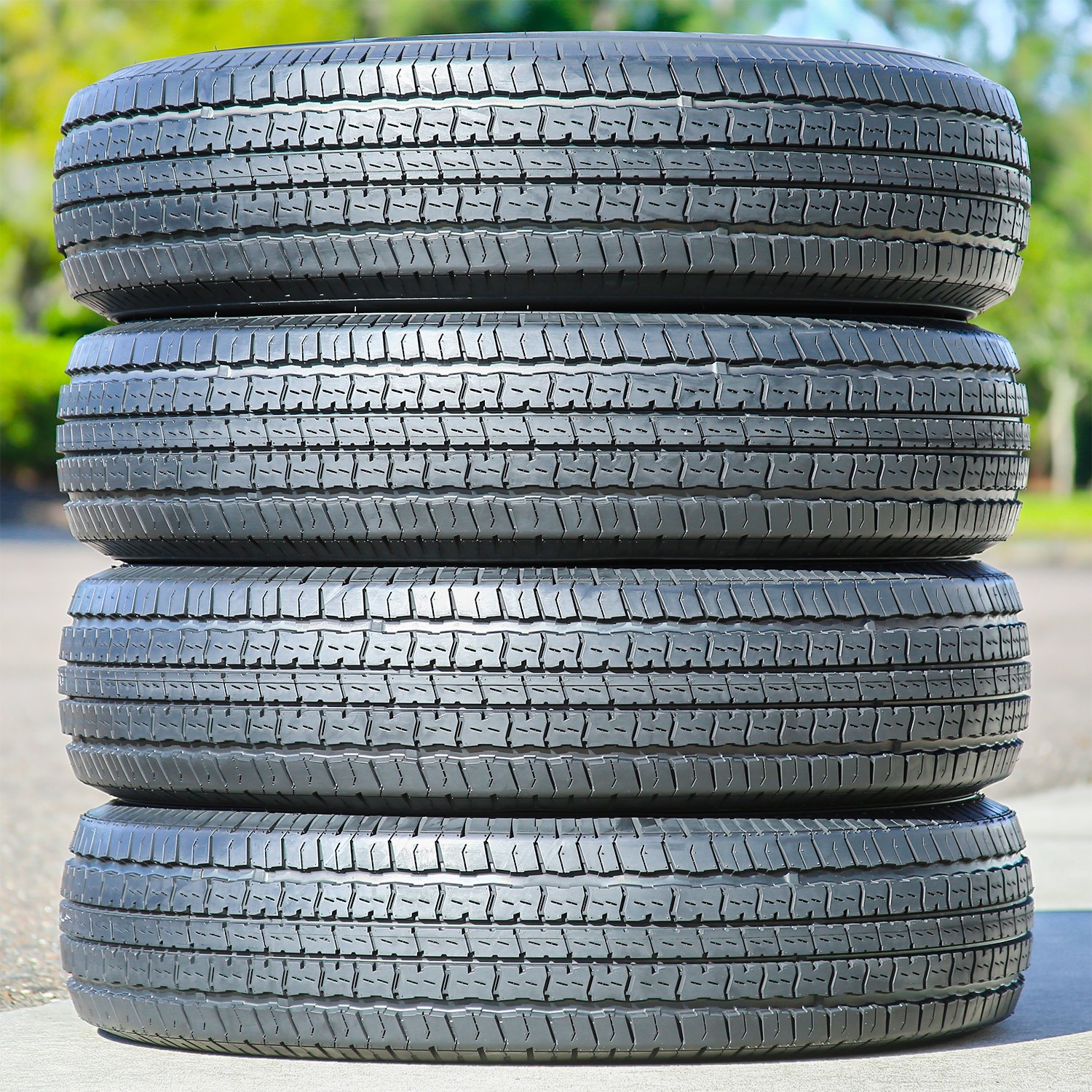 2 Tires Tourador MaxForce ST01 Semi-Steel ST 205/75R14 Load D 8 Ply Trailer