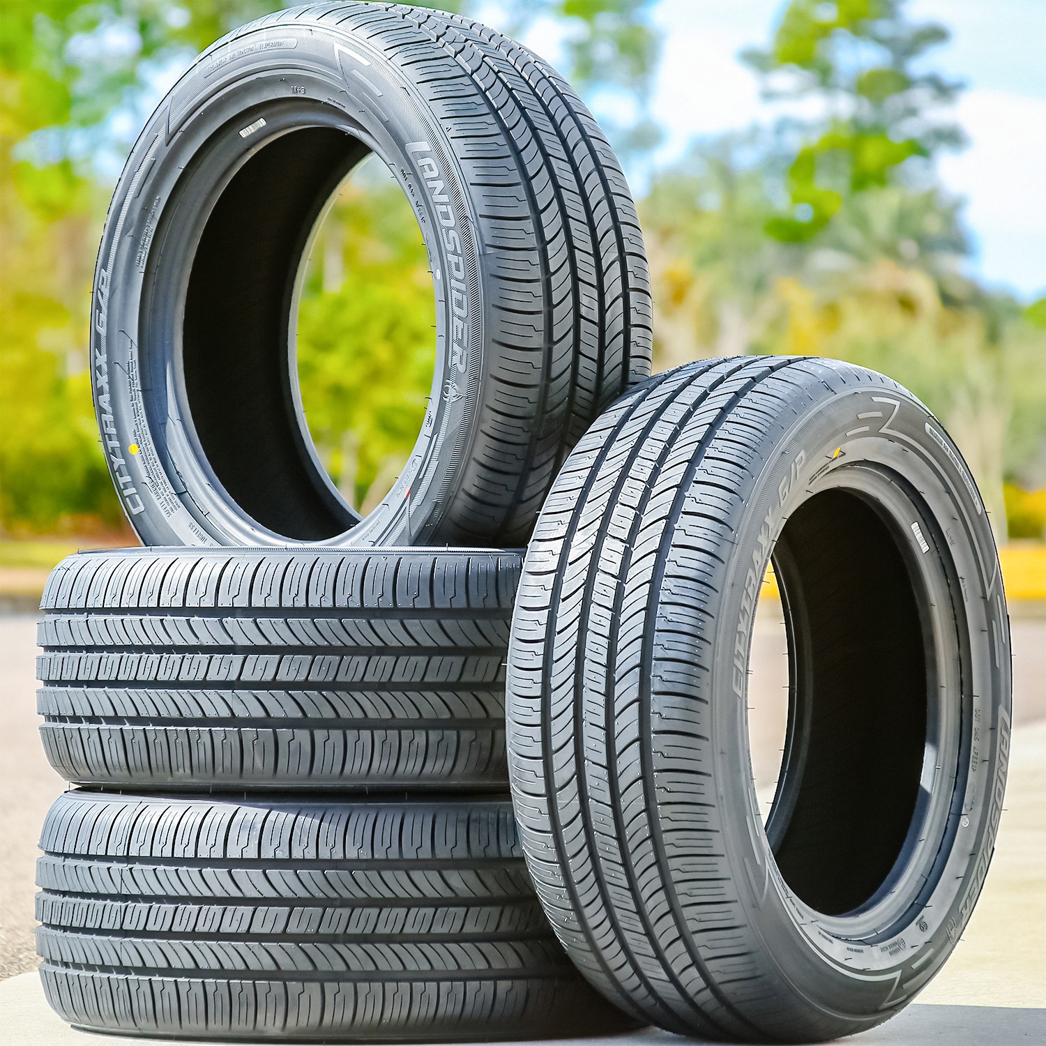 2 Tires Landspider Citytraxx G/P 215/65R15 96H A/S All Season Performance