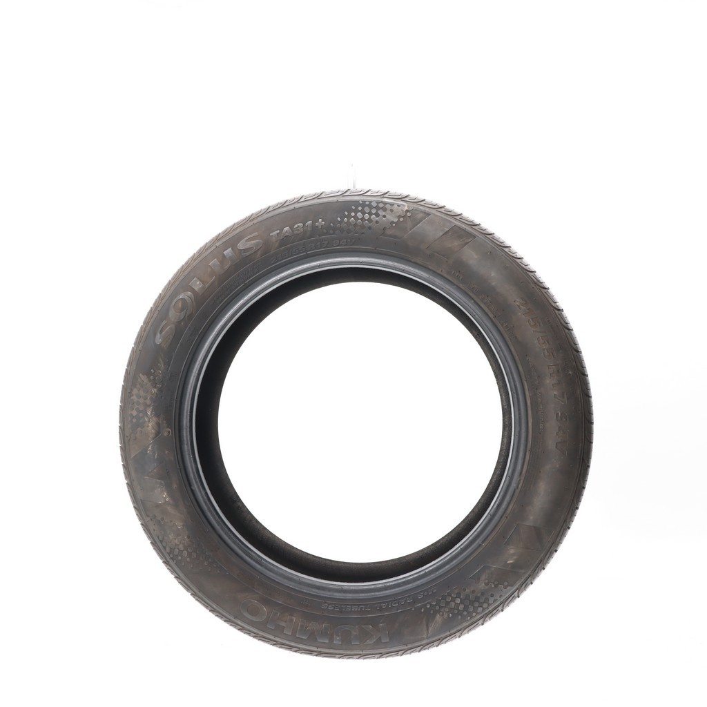 Used 215/55R17 Kumho Solus TA31 Plus 94V – 6.5/32