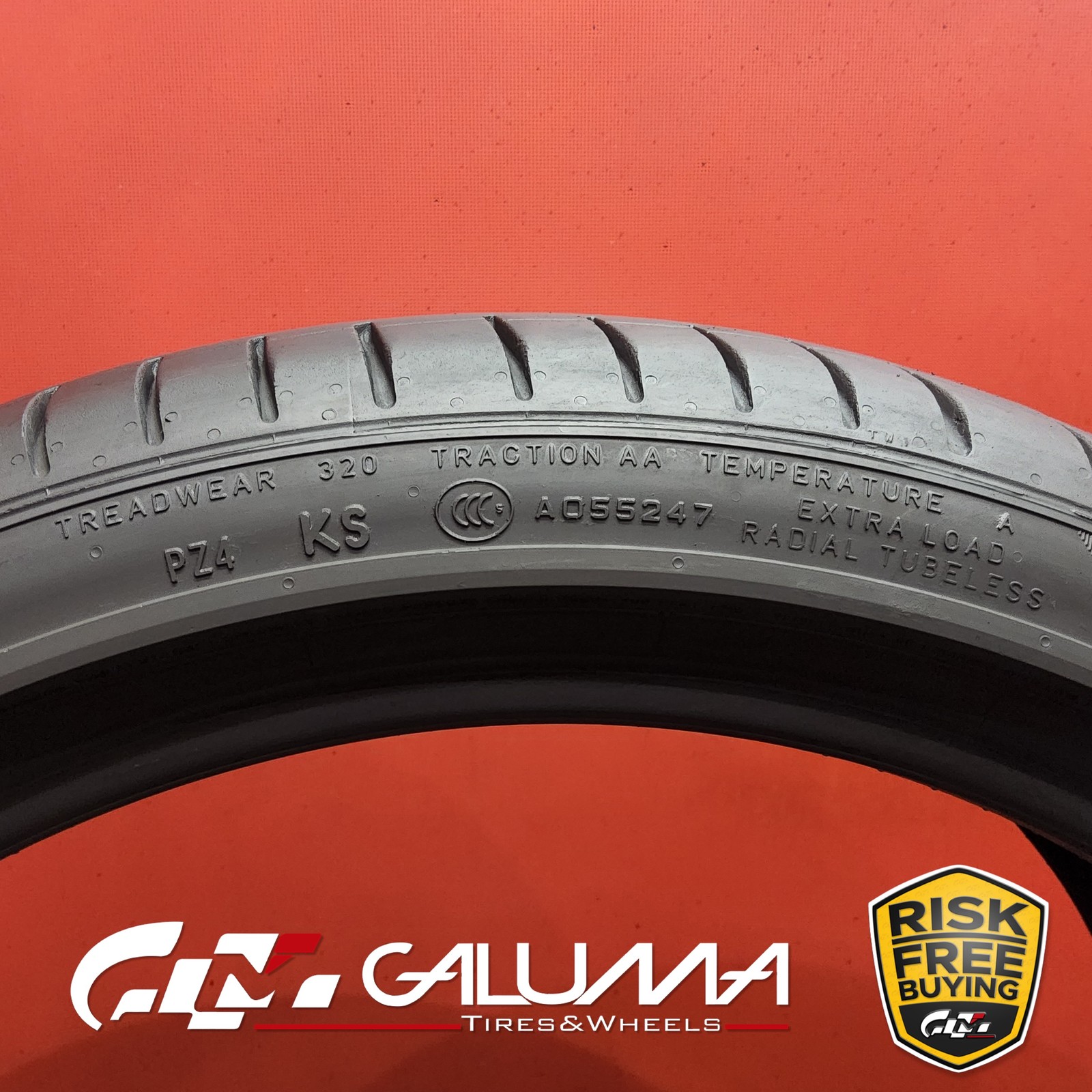 1 Tire LikeNEW Pirelli P-Zero (PZ4) RunFlat ★ XL 225/40R19 225/40/19 93Y #95905