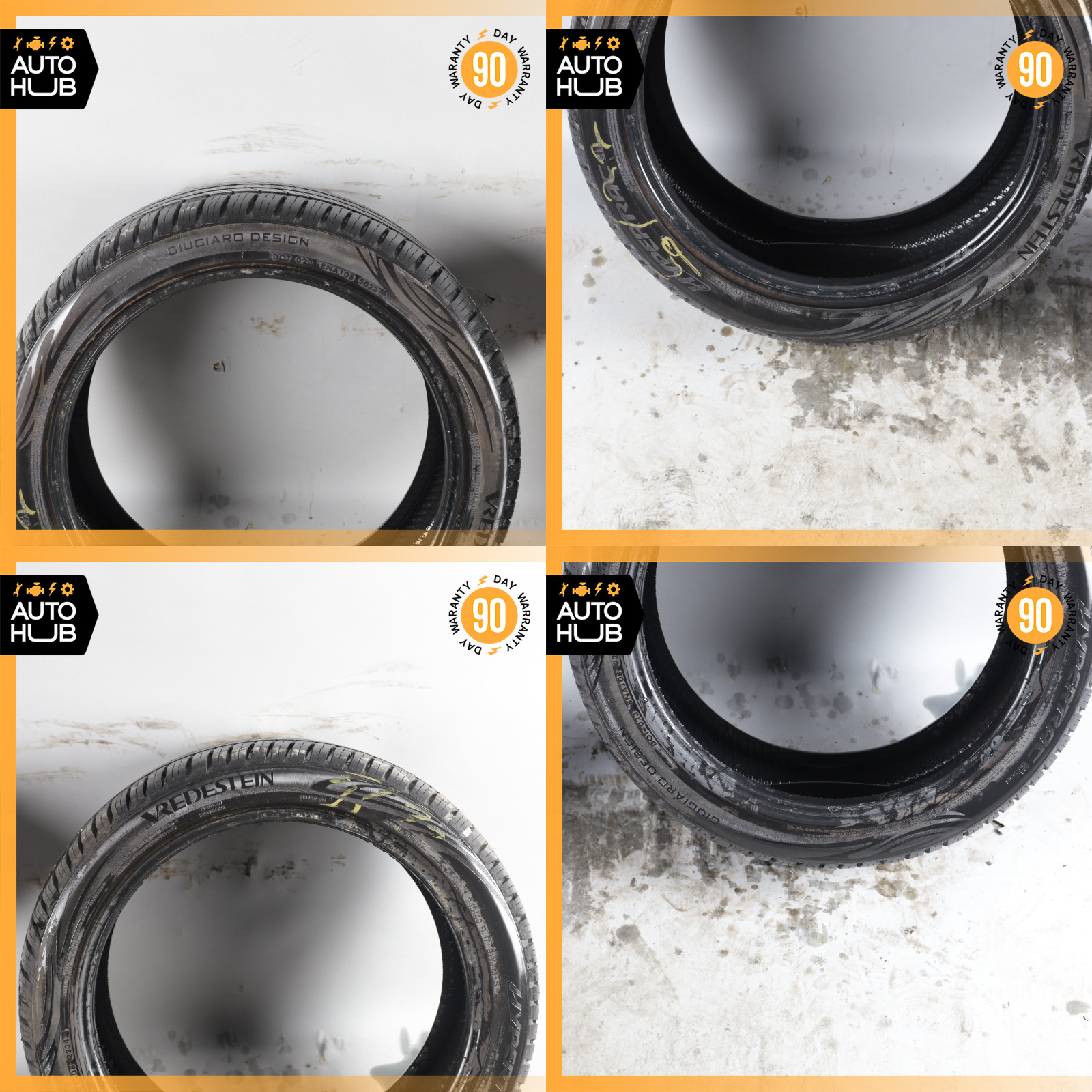245/40R17 Vredestein Hypertrac All Season 245 40 17′ 91Y Tire Set of 2