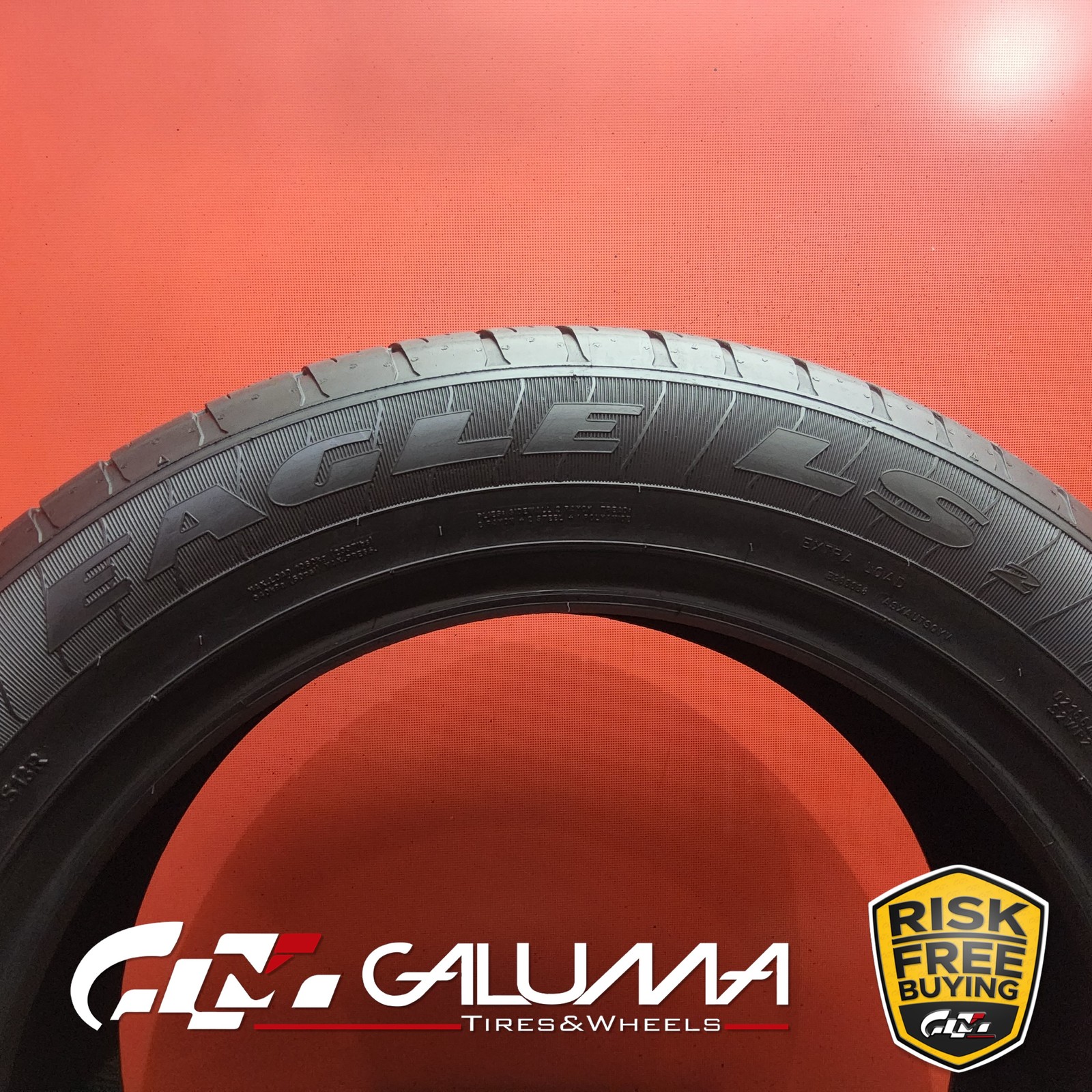 Set of 2 Tires LikeNEW Goodyear Eagle LS2 XL 265/50/19 R19 110H No Repairs 96304