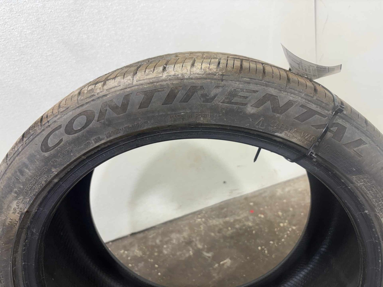 245/40ZR18 Continental ControlContact Sport SRS Plus 97Y Used Tire – 6.5/32