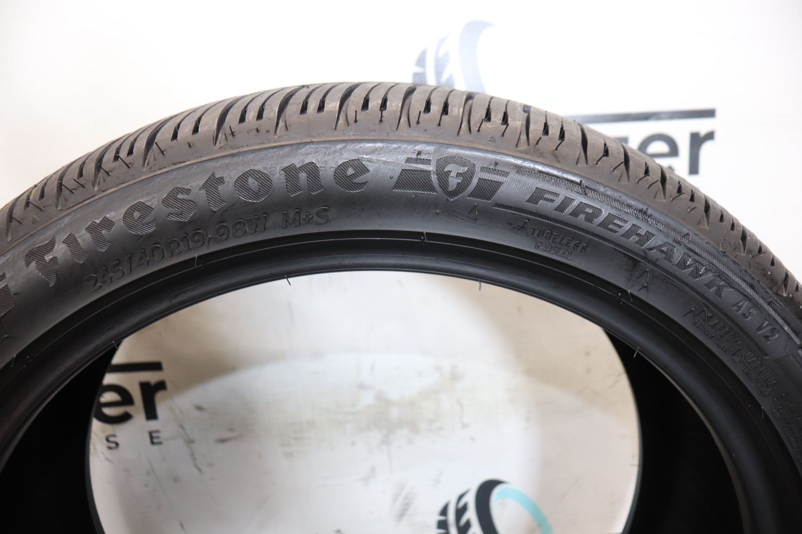 Used 245/45R19 Firestone Firehawk AS V2 98W – 8.5/32
