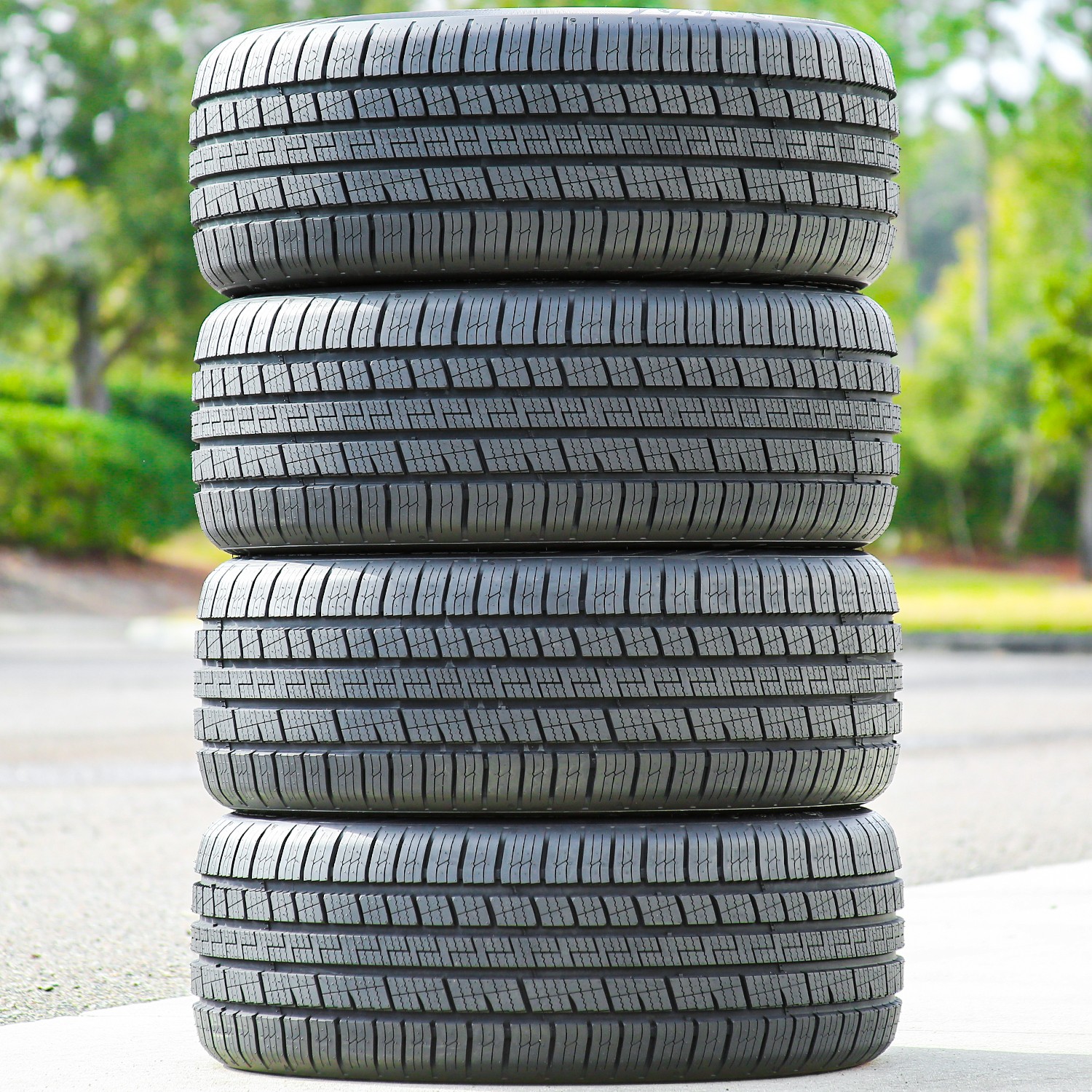 4 Lexani Quattro Tempo Tour AW 235/60R16 100H A/W Tires 70k Mi Warranty 600AA