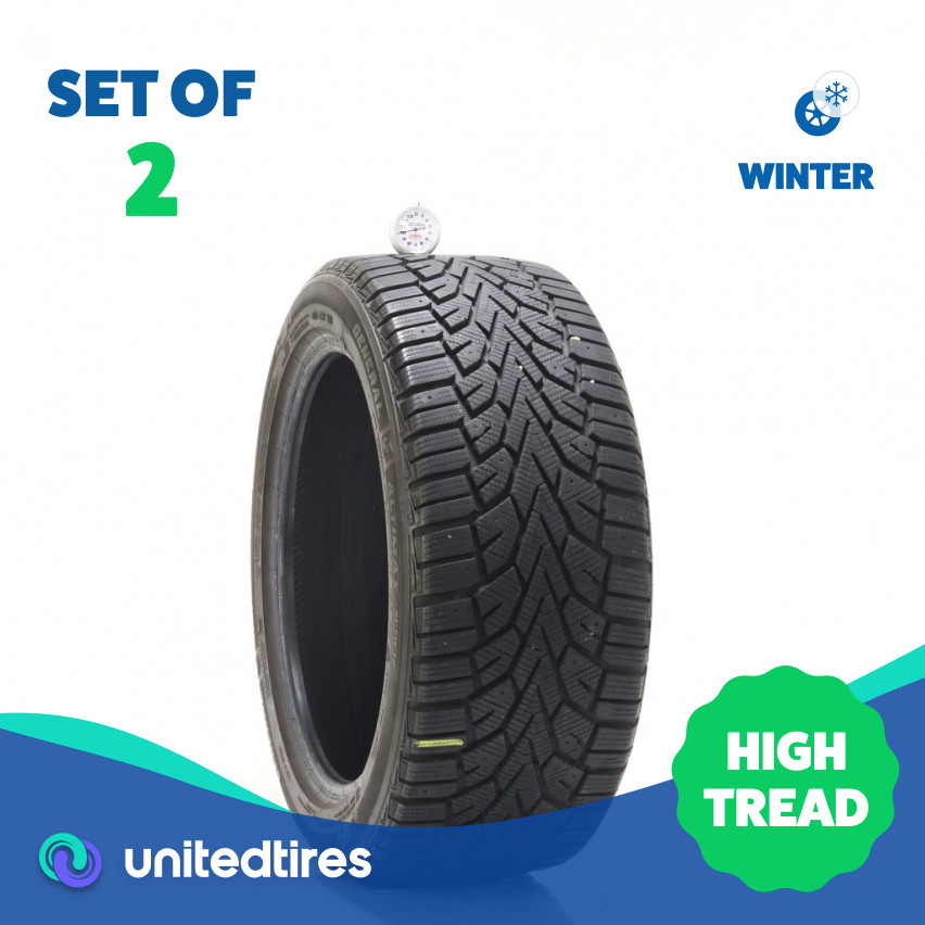 Set of (2) Used 235/45R17 General Altimax Arctic 12 97T – 10/32