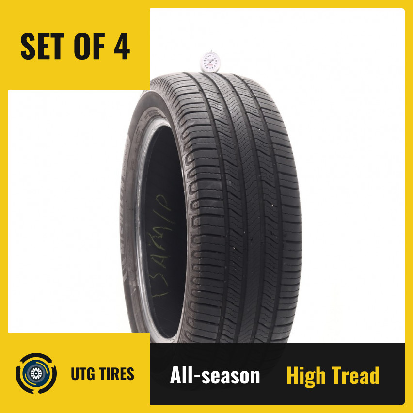 Set of (4) Used 245/50R20 Michelin Defender 2 102H – 8.5/32