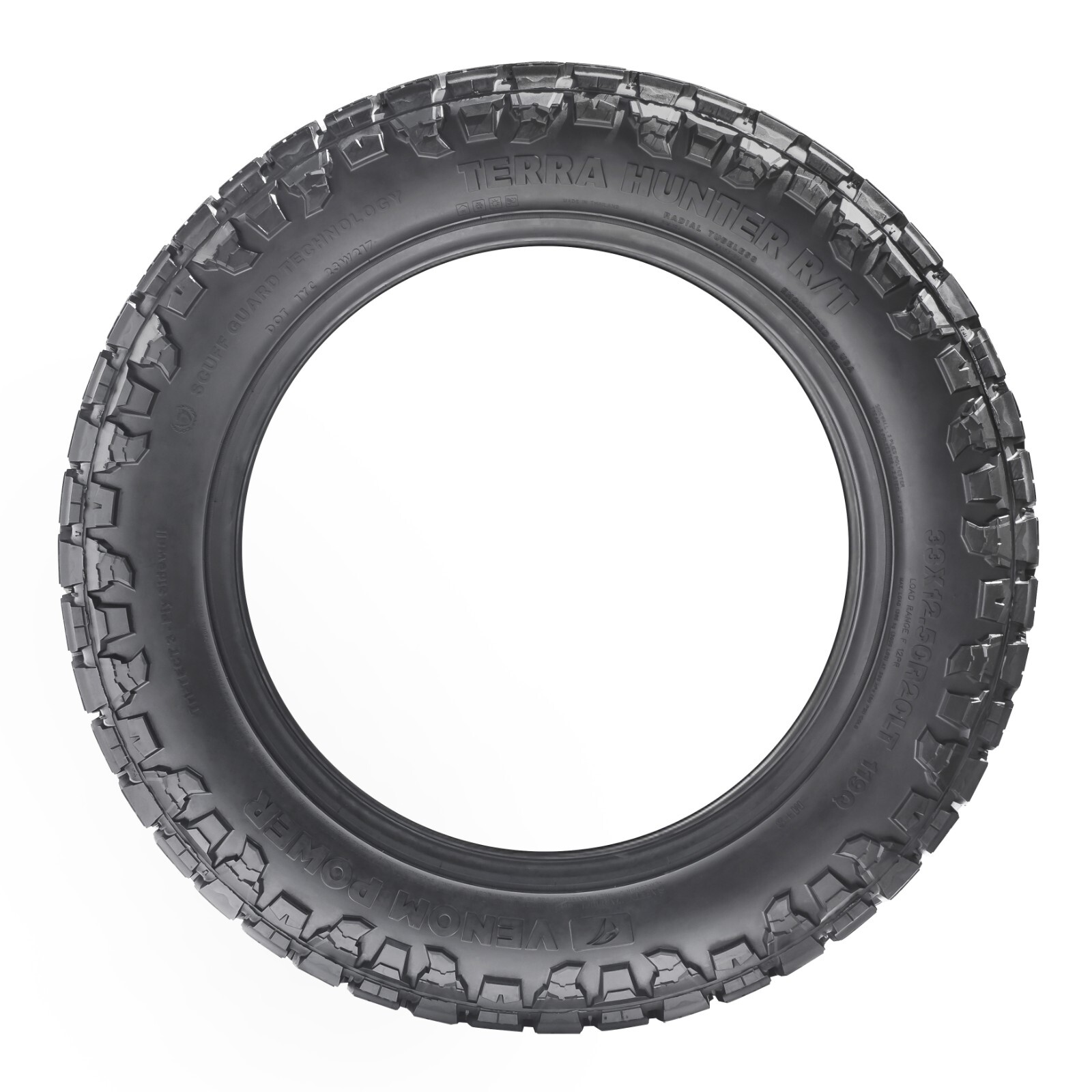 2 NEW 305/55R20 Venom Terra Hunter R/T+ 116T XL 305 55 20 AT MT Tires