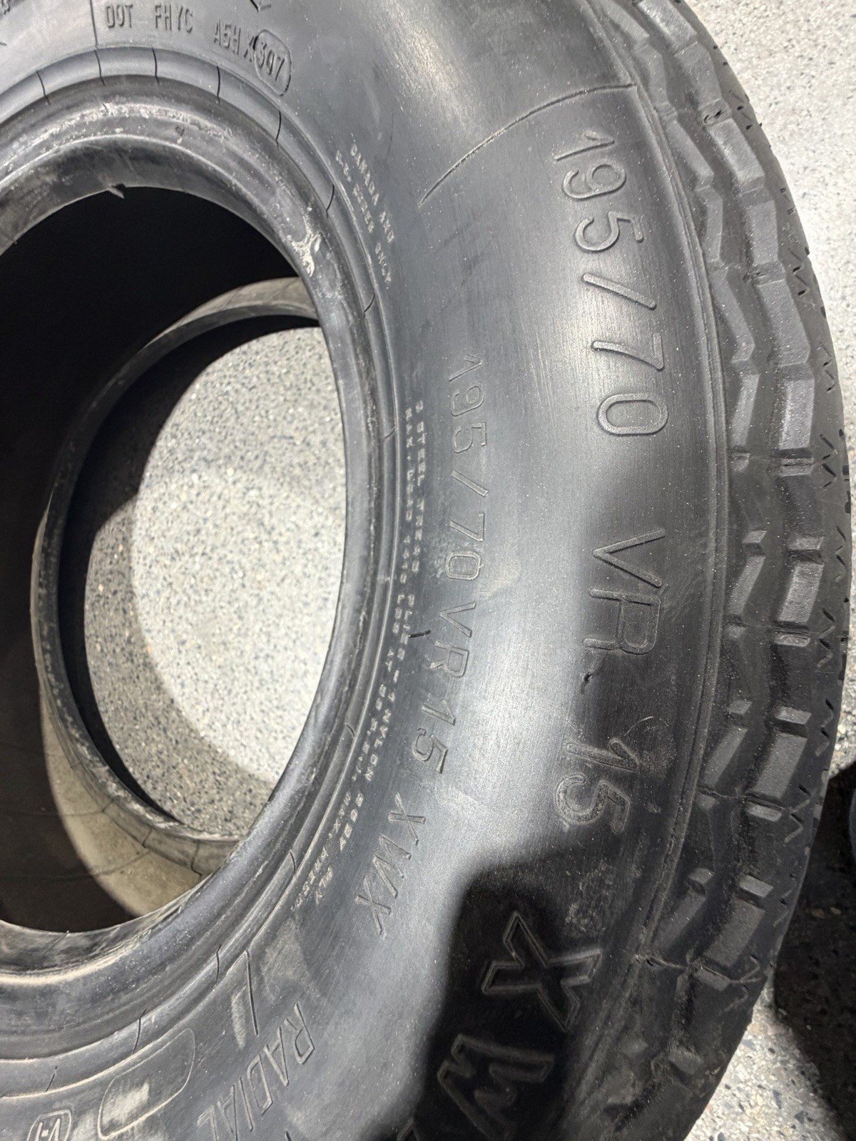 Michelin XWX 195 70 VR 15 Made In France