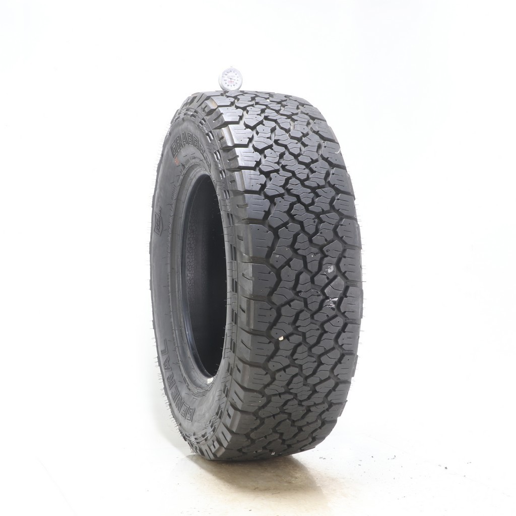 Set of (4) Used LT 265/70R17 General Grabber ATX 112/109T – 9.5-11/32