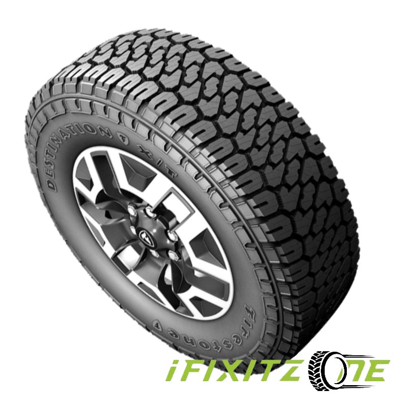 1 Firestone Destination X/T 255/75R17 111/108T 50K Mileage, Load Range C, 3PMSF