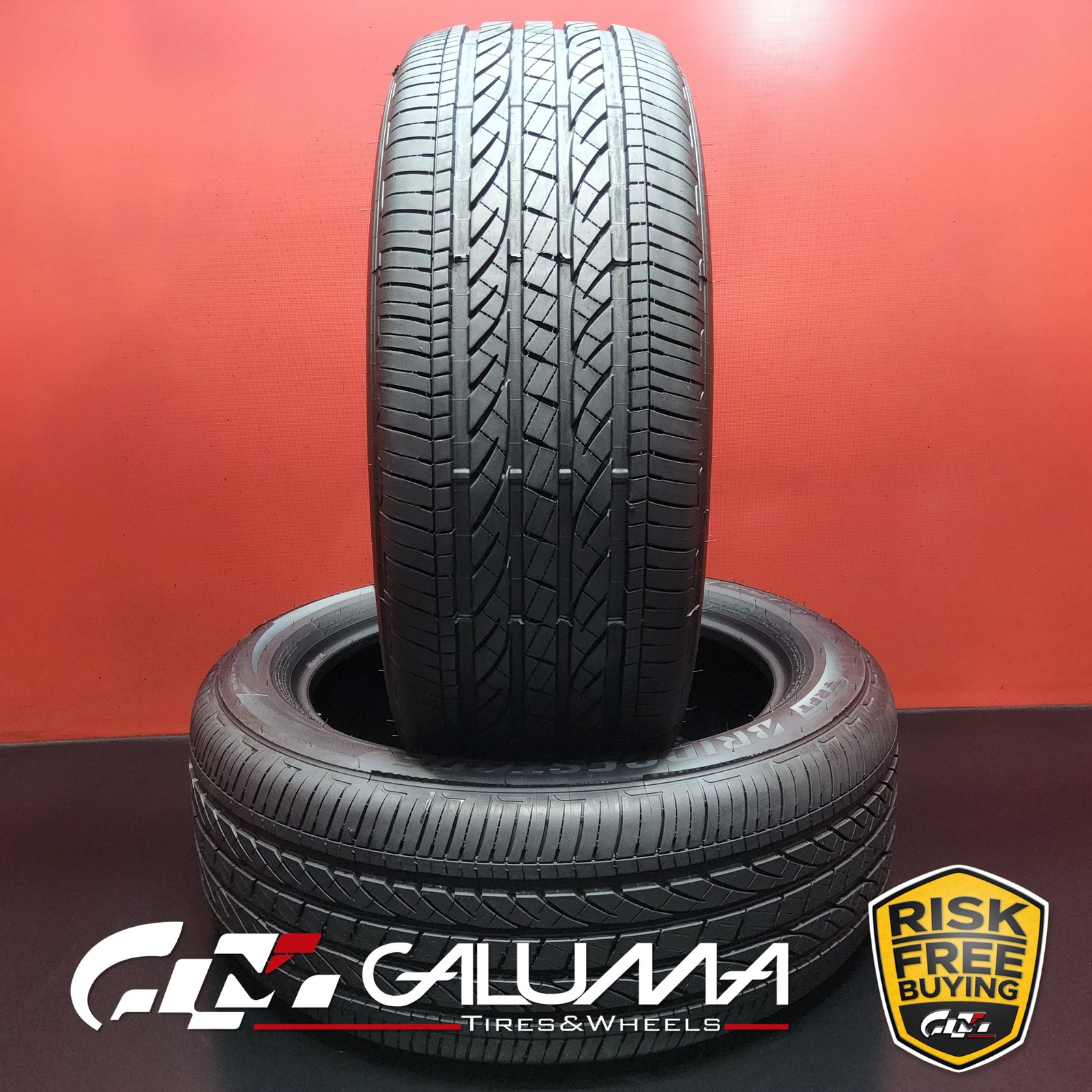 Set of 2 Tires Bridgestone Dueler H/P Sport AS RFT ★ XL RunFlat 245/50R19 #95406