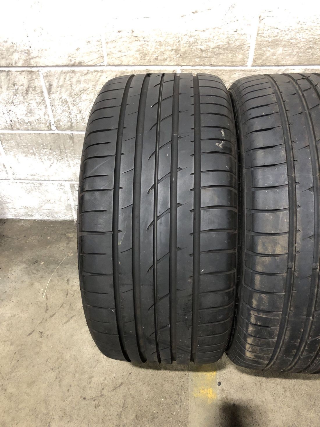 2x P265/35R20 Goodyear Eagle F1 Asymmetric 2 NO 9/32 95 Y Used Tires 2653520
