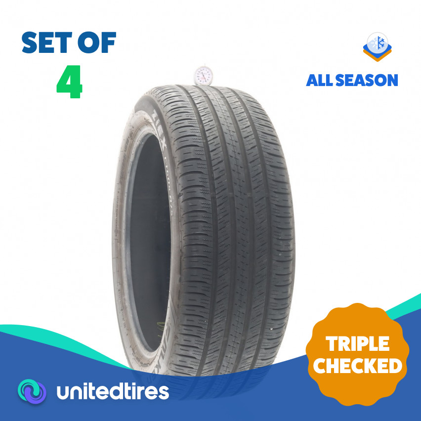 Set of (4) Used 275/45R21 Falken Ziex CT60A A/S 107W – 5.5-7.5/32