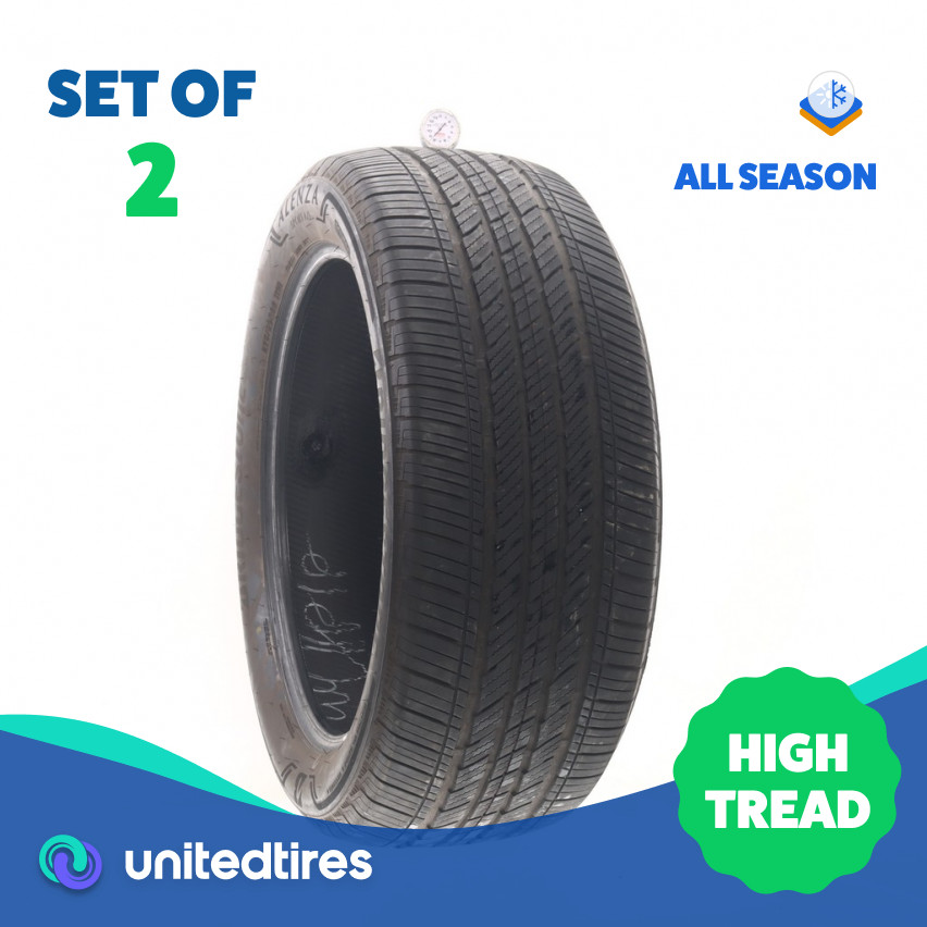 Set of (2) Used 275/50R22 Bridgestone Alenza Sport A/S ENLITEN 111H – 8.5/32
