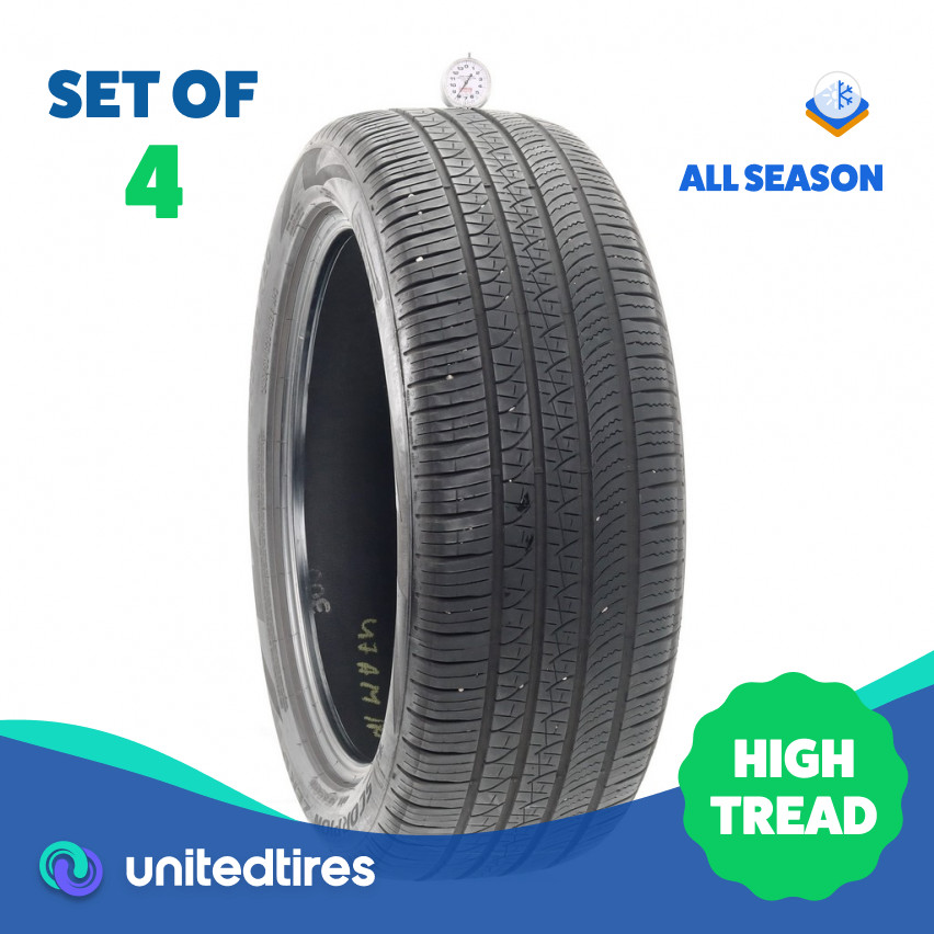 Set of (4) Used 245/50R20 Pirelli Scorpion Zero 102V – 8-9/32