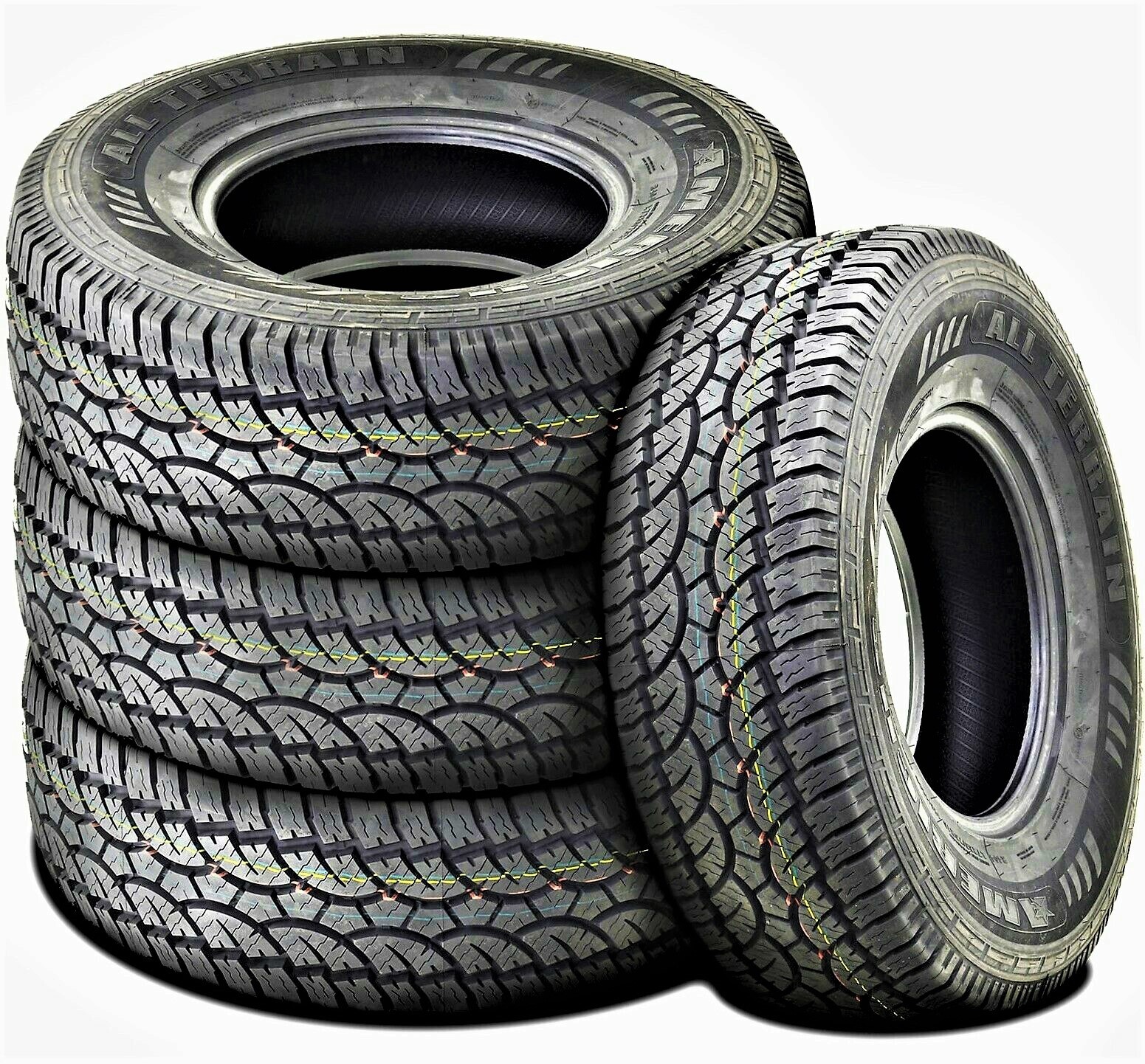 Tire LT 235/75R15 Americus All Terrain AT A/T Load C 6 Ply