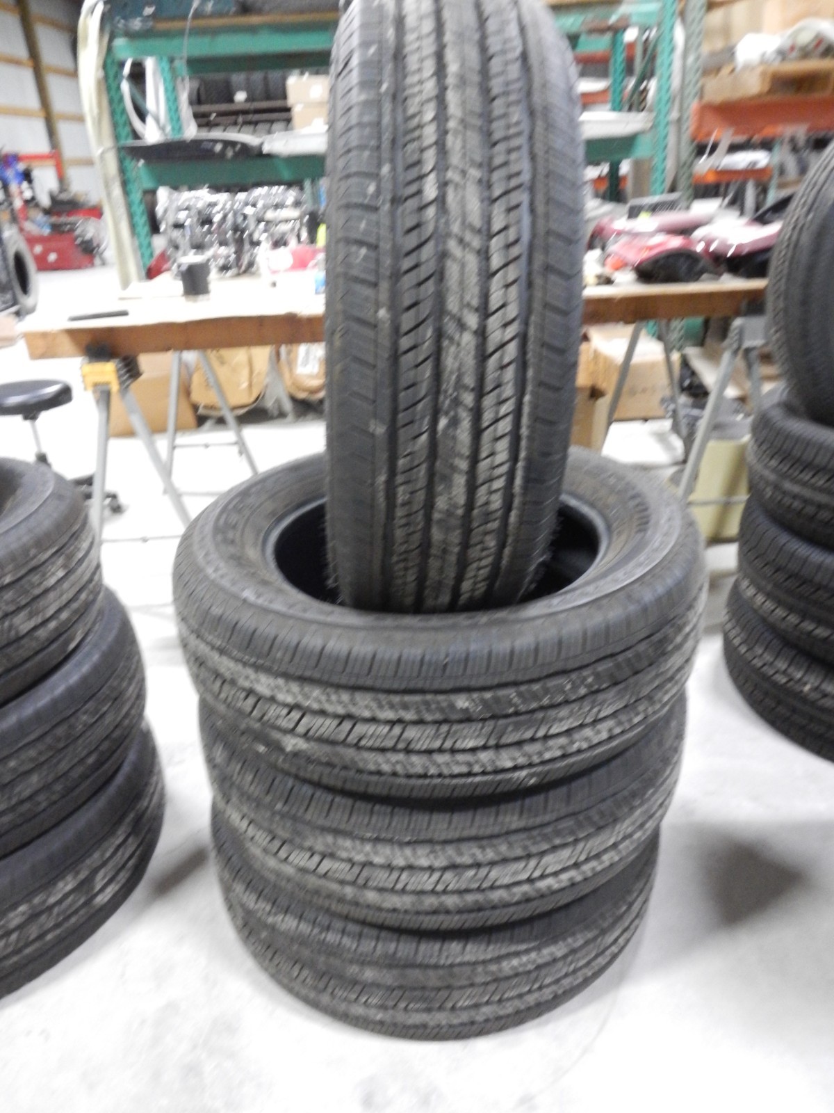 265/60R20 112H Bridgestone Dueler H/T New Take off Tires set of 4