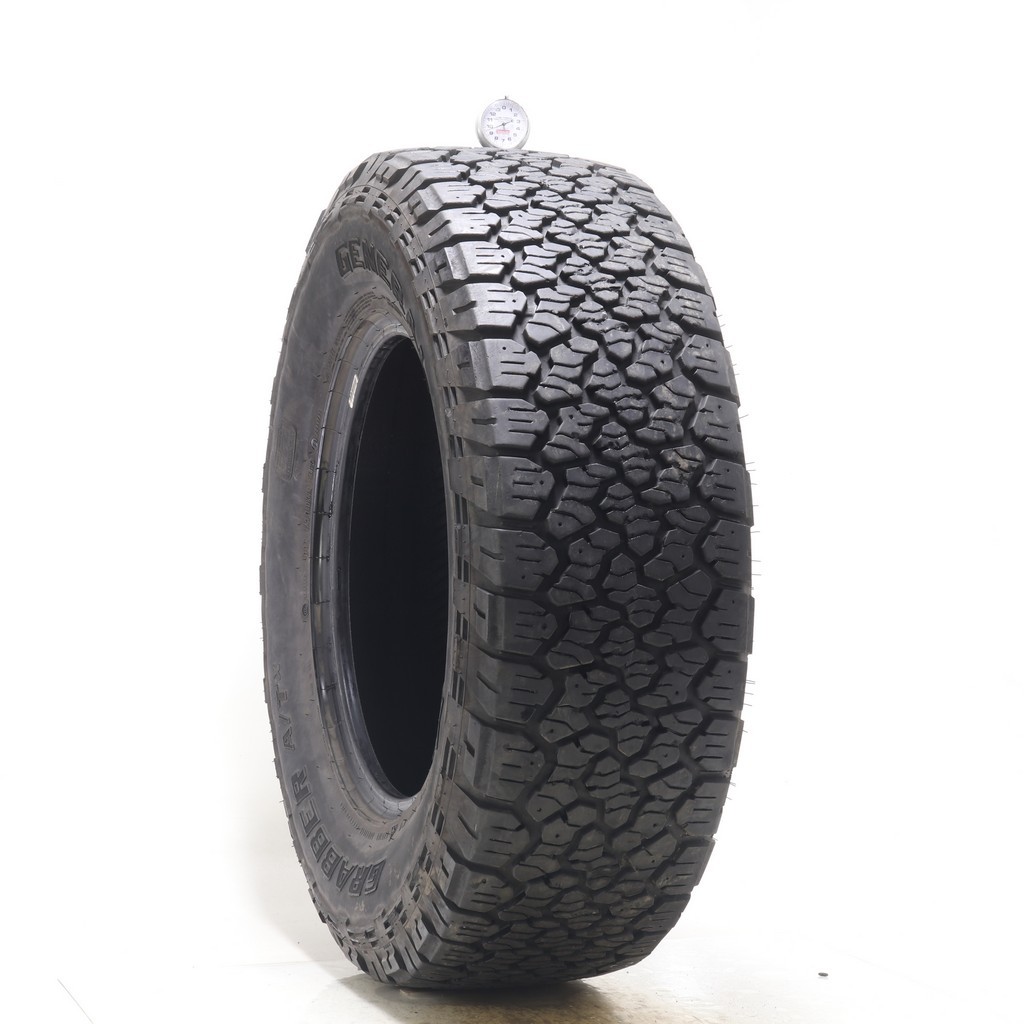Set of (4) Used LT 265/70R17 General Grabber ATX 112/109T – 9.5-11/32