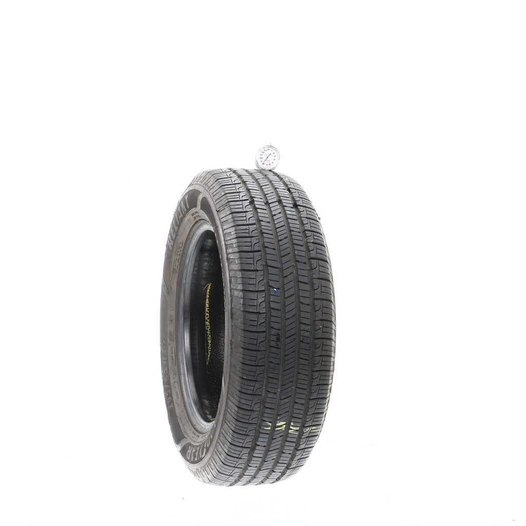 Set of (4) Used 195/65R15 Goodyear Reliant All-season 91H – 7-9/32
