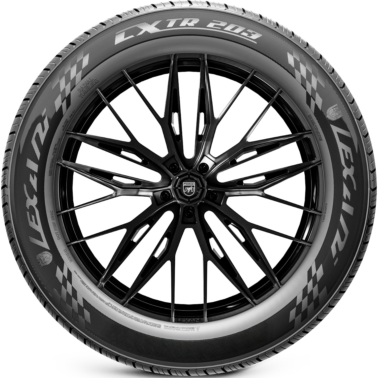 2 Tires Lexani LXTR-203 215/65R15 100H XL A/S Performance