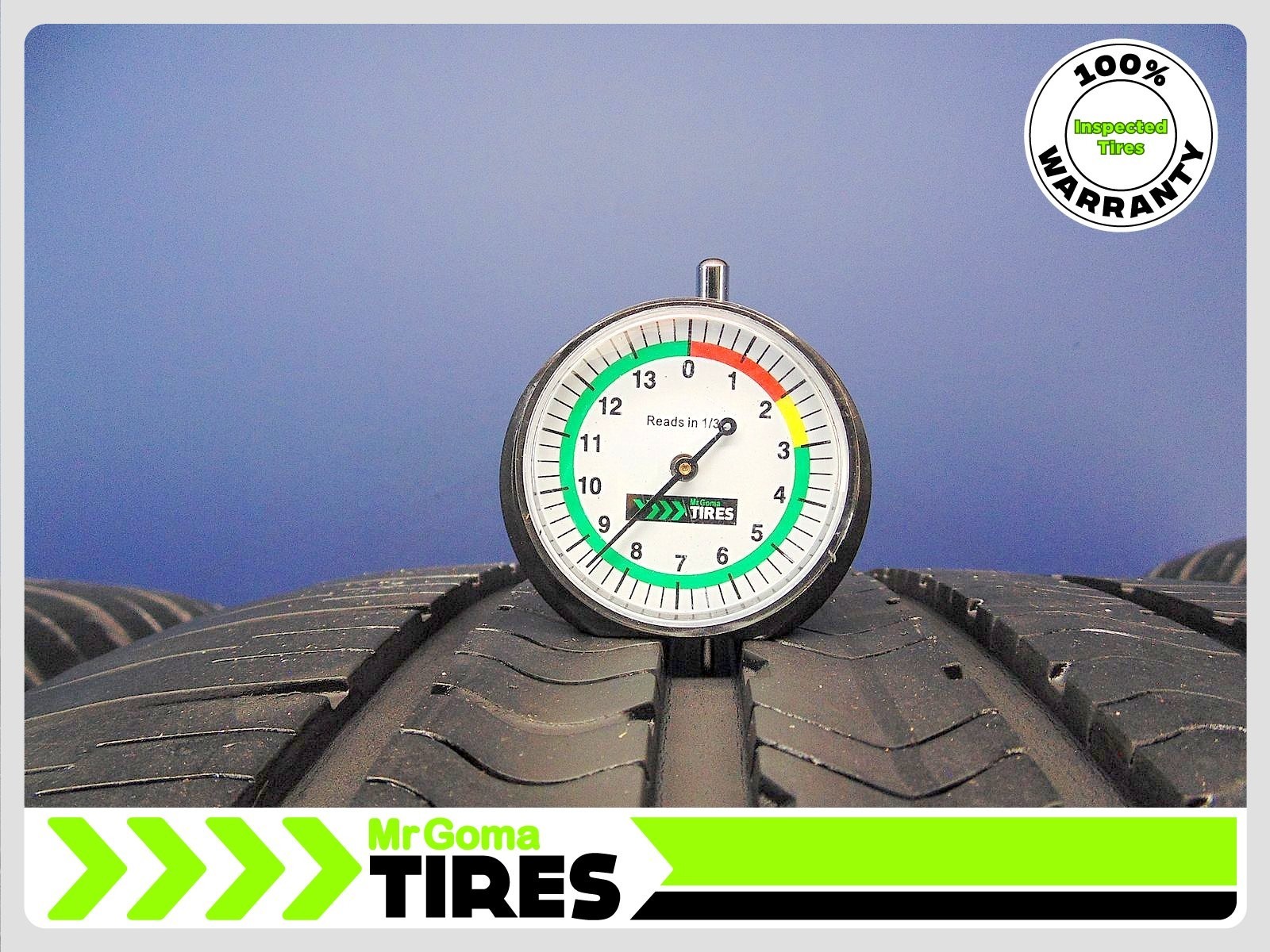 4 GOODYEAR EAGLE SPORT ALL SEASON MOE RFT XL 285/40R20 USED TIRES 108V RUN FLAT