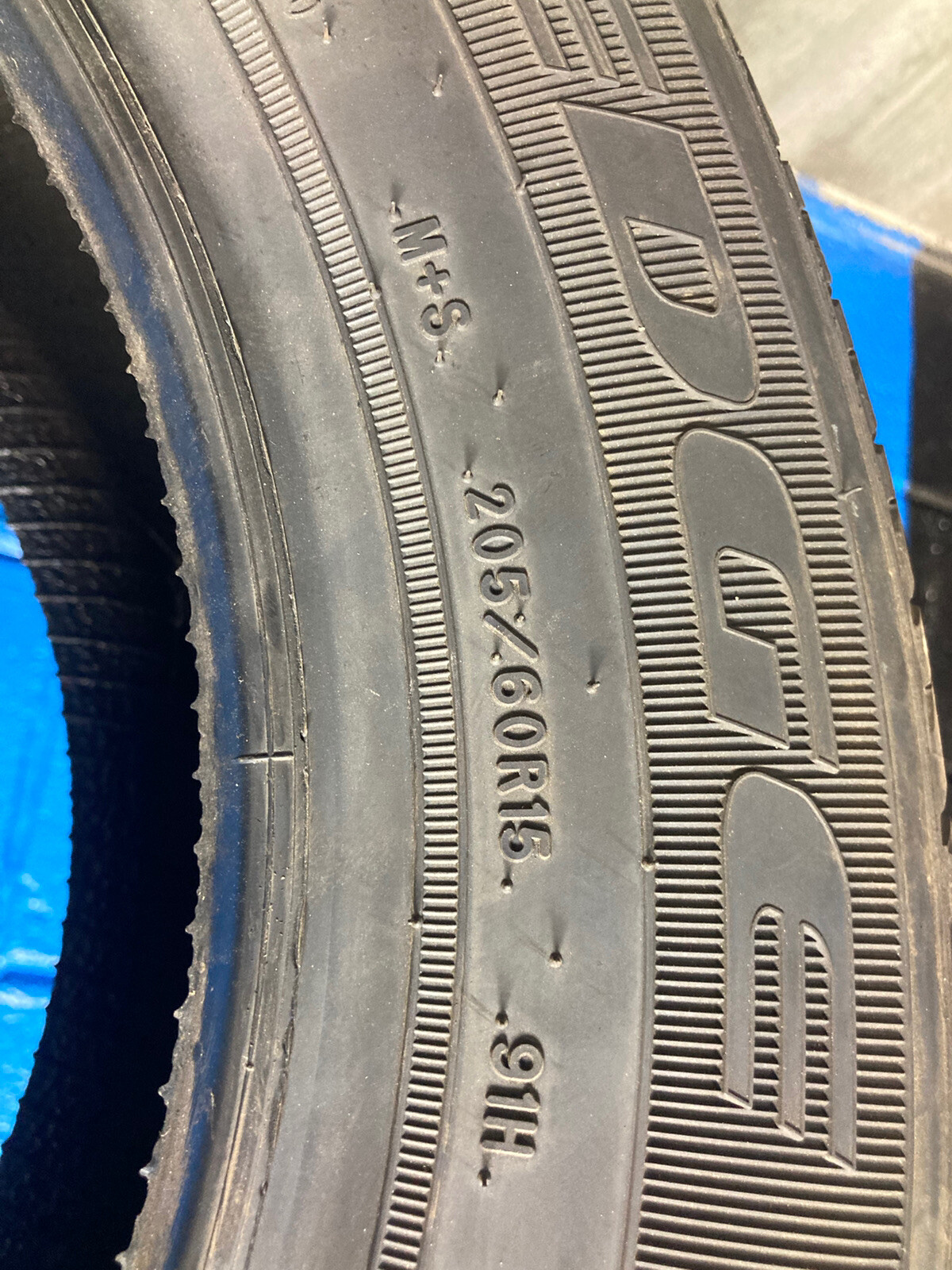 1 NEW Kelly Edge All Season Tire 205/60R15 91H BSW – 205 60 15