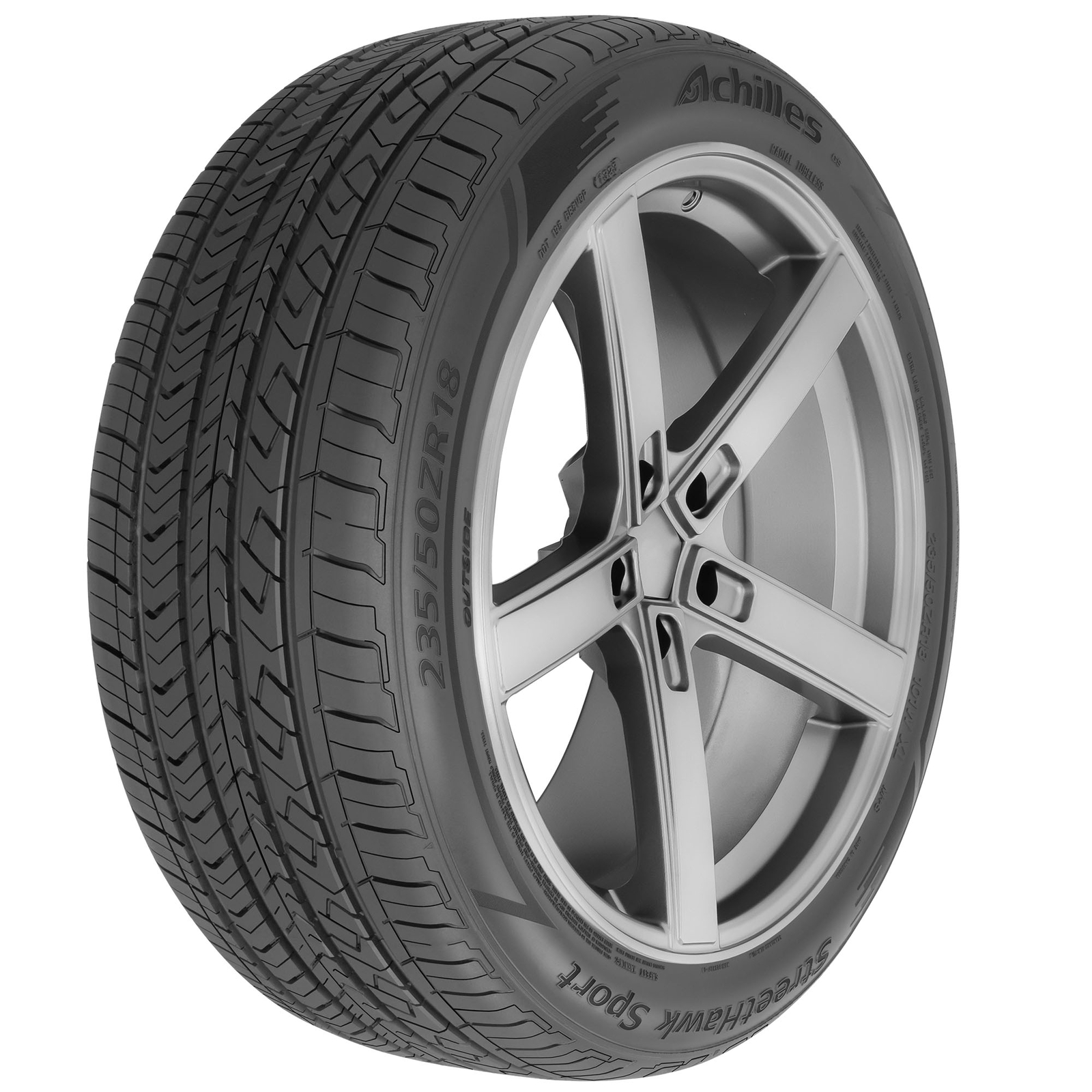 1 New Achilles Street Hawk Sport – 275/40zr18 Tires 2754018 275 40 18