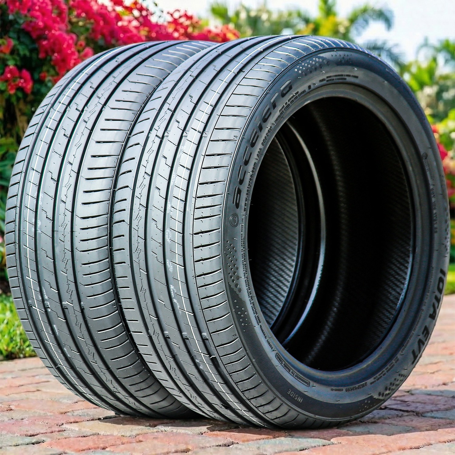 2 Tires Accelera Iota EVT 245/50R18 104W XL A/S High Performance
