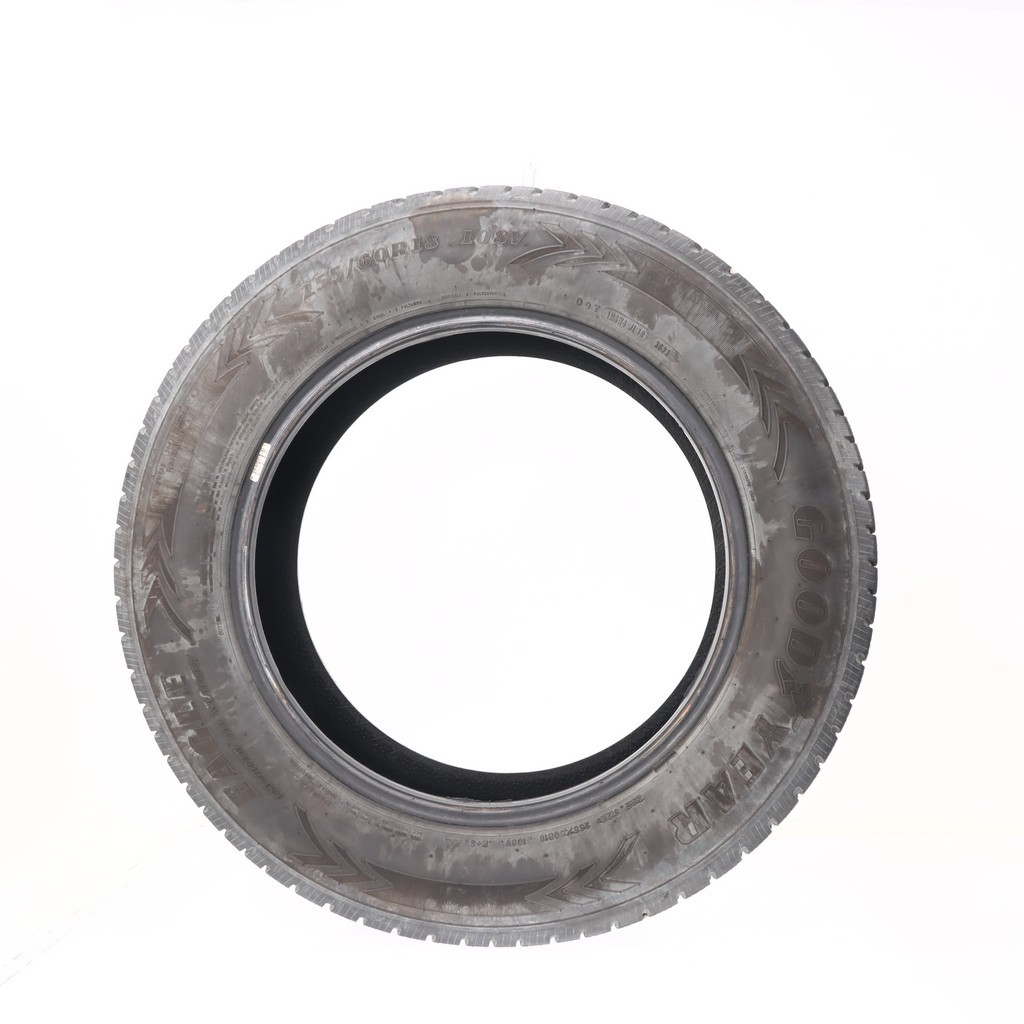 Set of (4) Used 255/60R18 Goodyear Eagle Enforcer All Weather – 5-7/32 (15JAW)