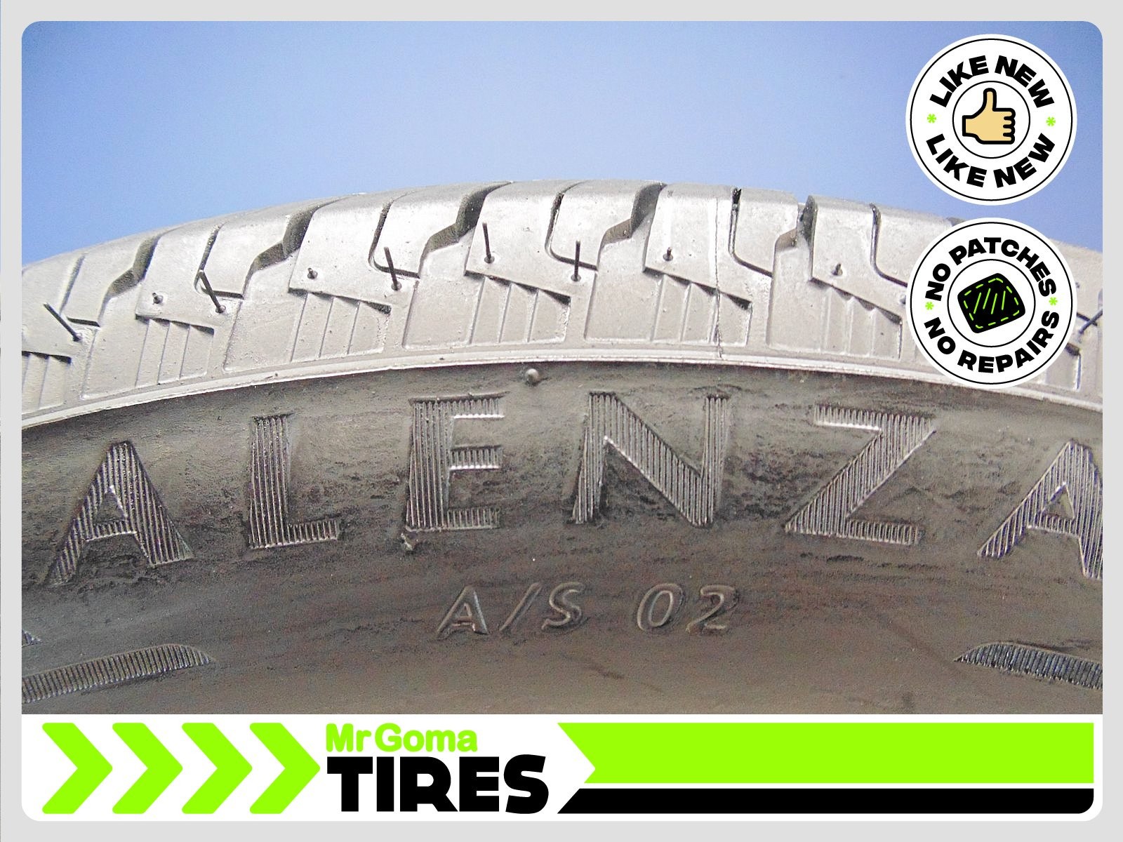 1 BRIDGESTONE ALENZA A/S 02 255/65R18 USED TIRE 9.6/32 TREAD NO PATCH 2556518