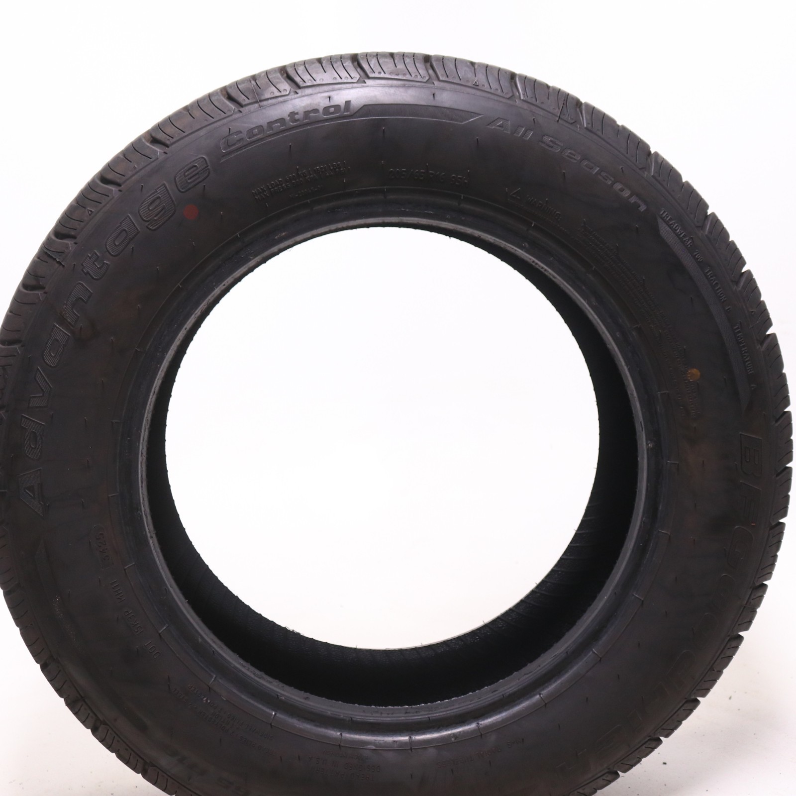Set of 4 Used 205/65R16 BFGoodrich Advantage Control – 95H – 9.5-10.5/32