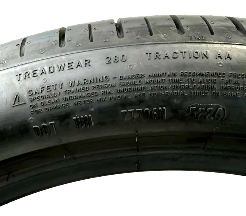 Used 315/35R22 Pirelli P Zero PZ4 Run Flat 111Y 8.5/32 (DOT 24)