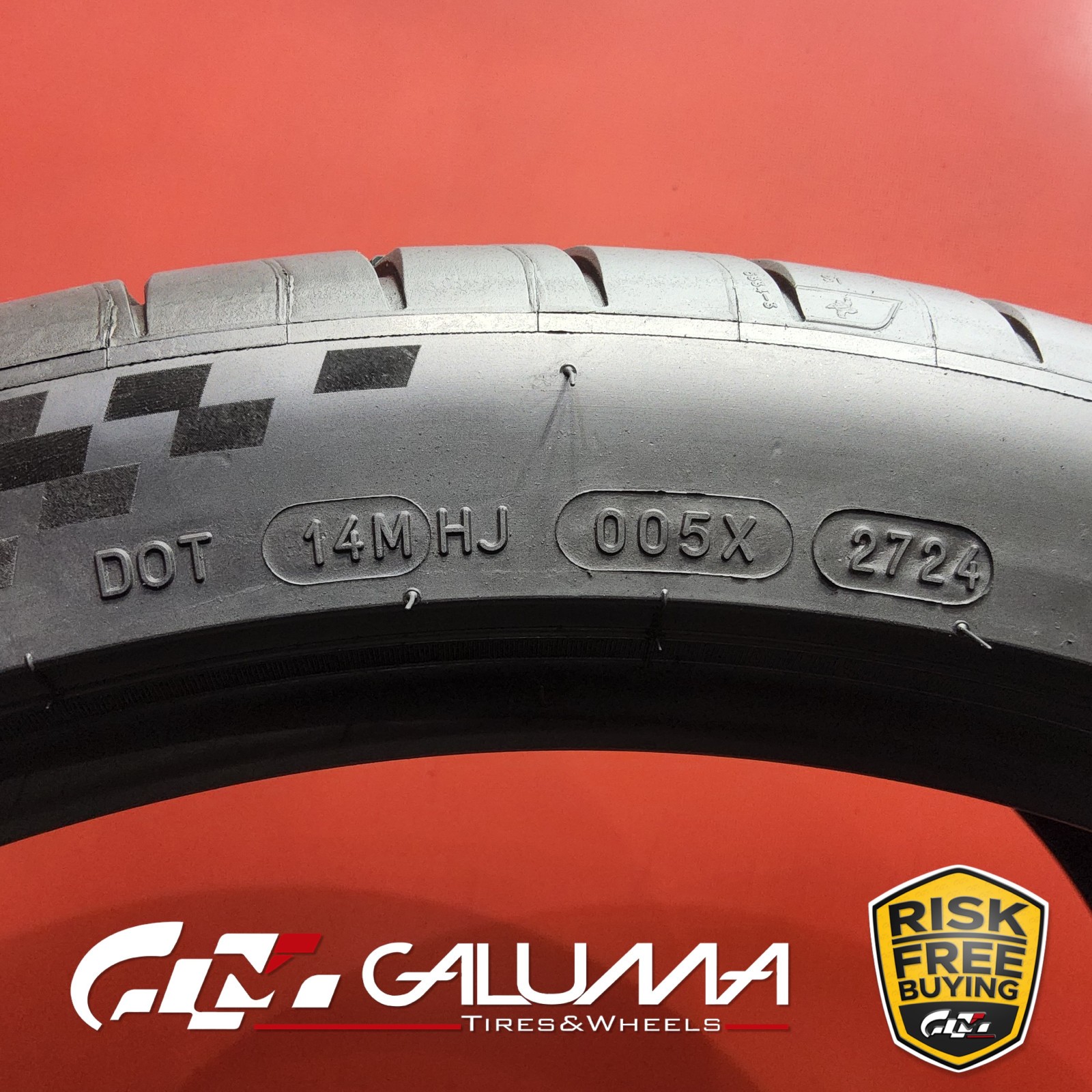 1 Tire LikeNEW Michelin Pilot Sport 4S ★ XL 315/30ZR22 107Y No Repairs #95732