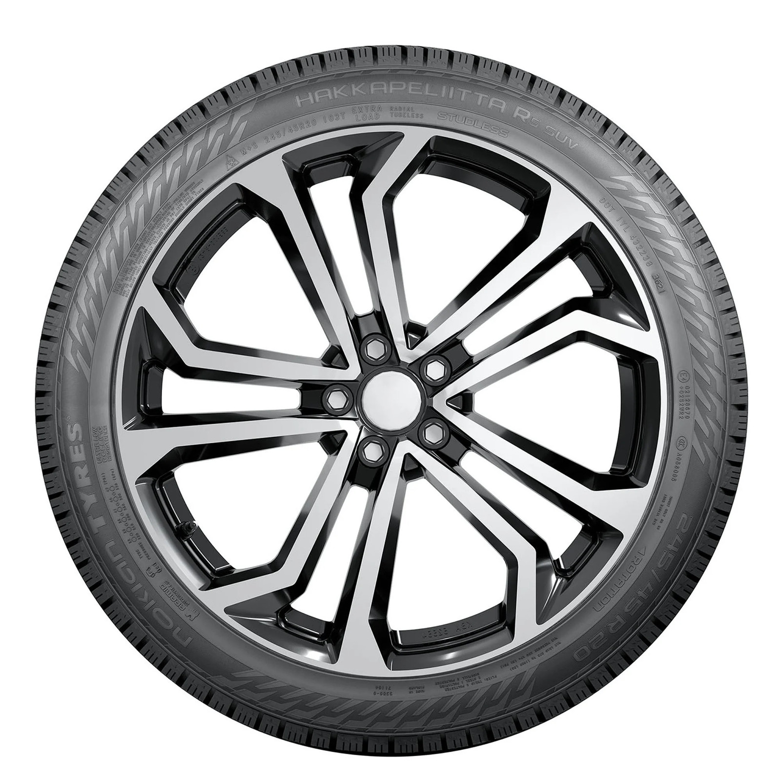 1 Nokian Hakkapeliitta R5 SUV 275/40R21XL 107T Tire 2754021 275 40 21