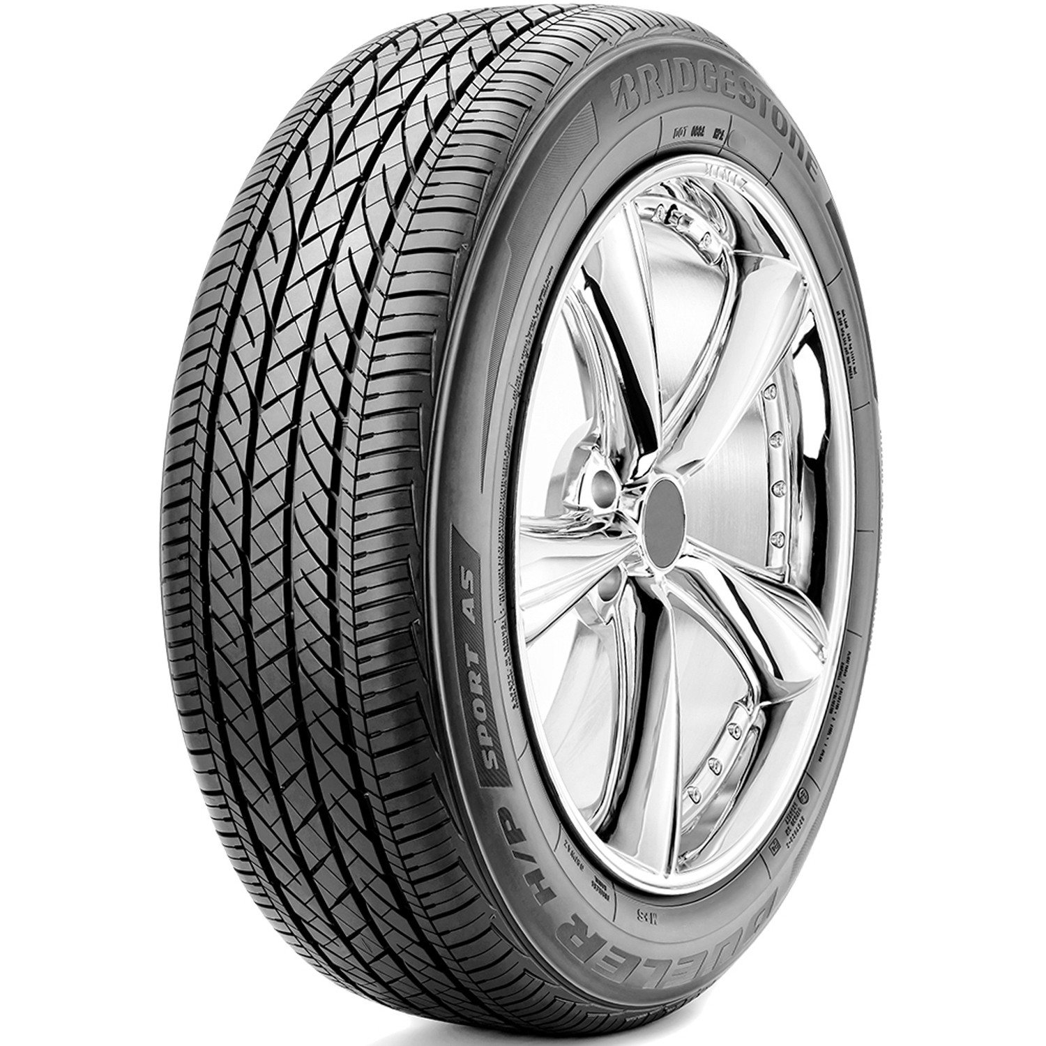 Tire Bridgestone Dueler H/P Sport AS RFT 225/60R18 104H XL A/S All Season