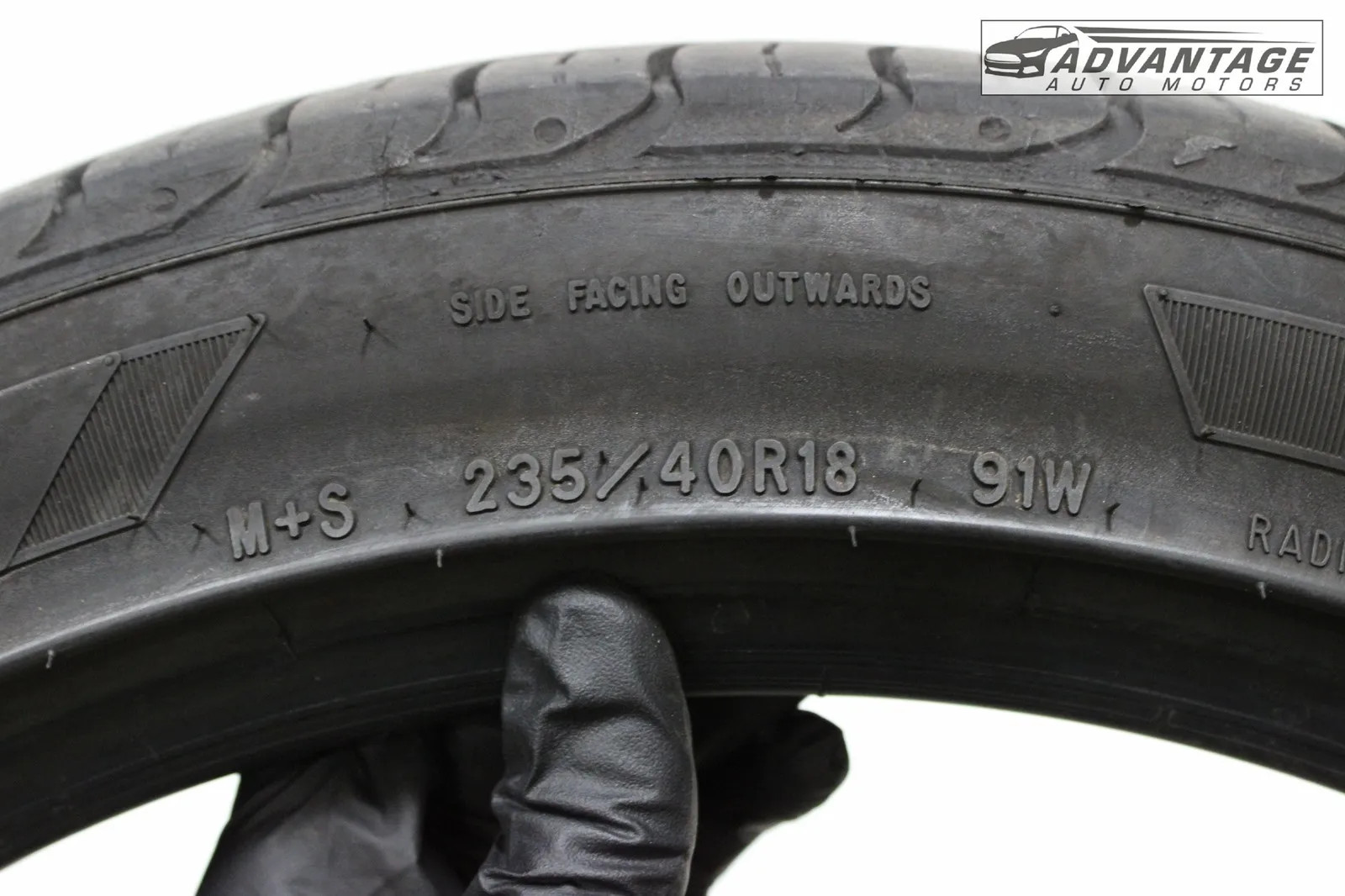 2022-2025 HONDA CIVIC WHEEL TIRE 235/40 R18 91W M+S 8/32 NDS GOODYEAR OEM