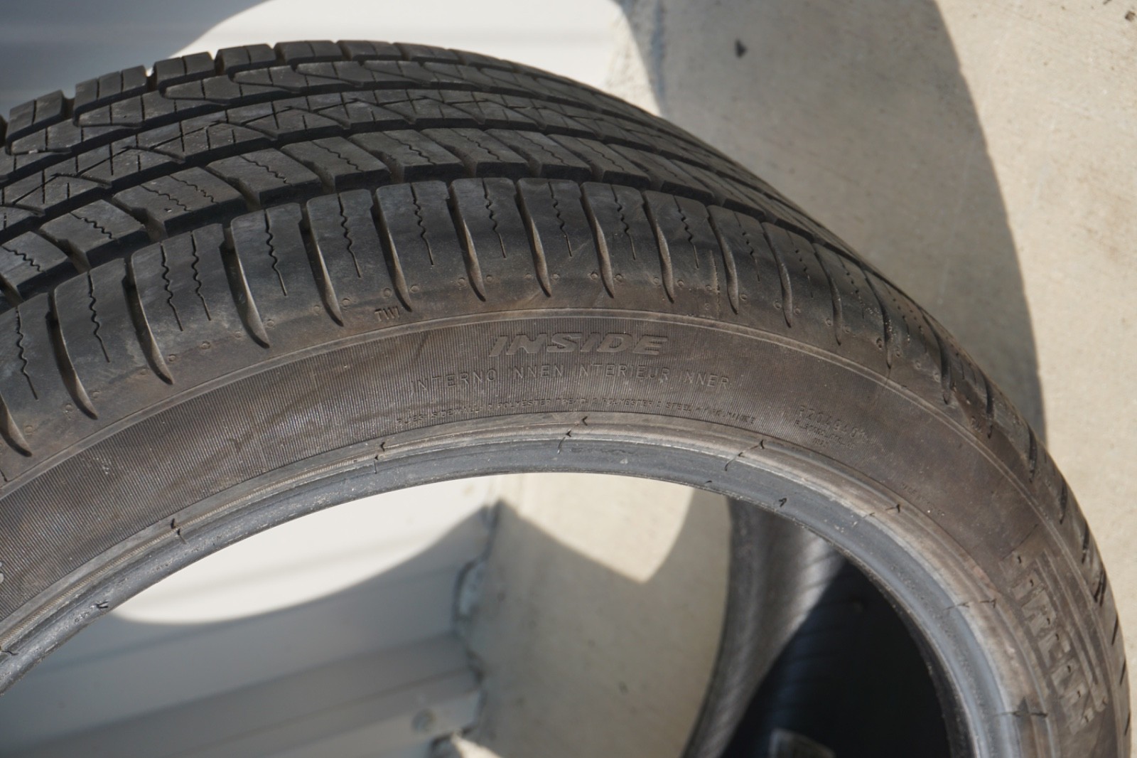 2 X Pirelli Pzero All Season Plus 3 255/35 R18 94Y Tires Tire – USED – GOOD