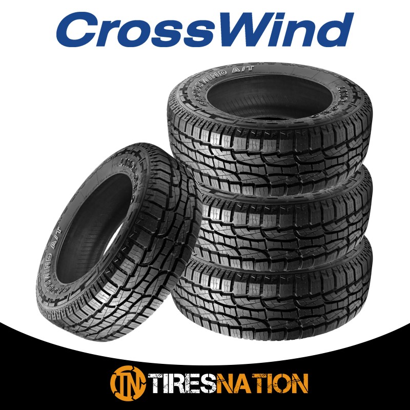 (1) New Crosswind AT LT285/70R17 121/118S D Tires