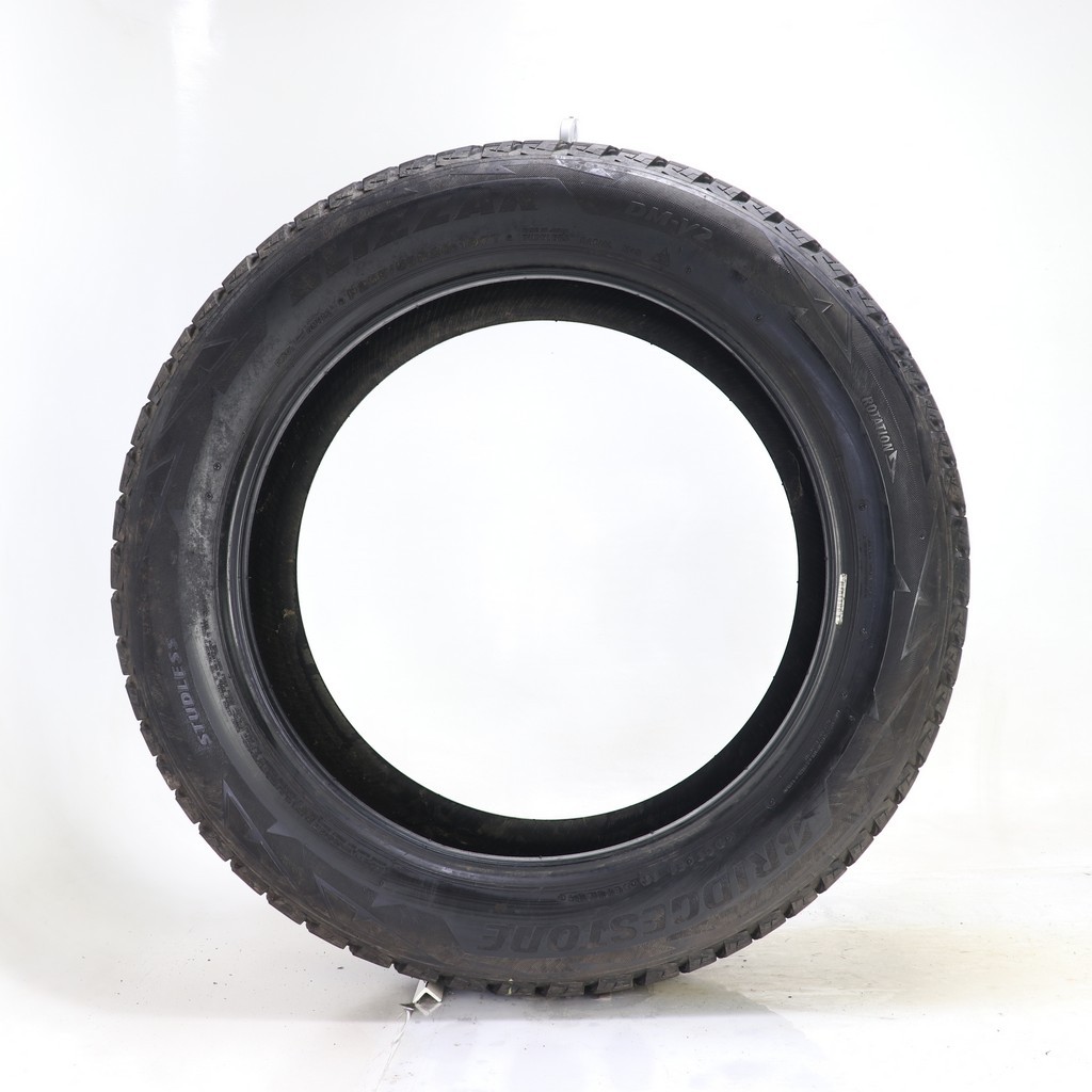 Set of (4) Used 255/55R20 Bridgestone Blizzak DM-V2 107T – 8.5-9.5/32