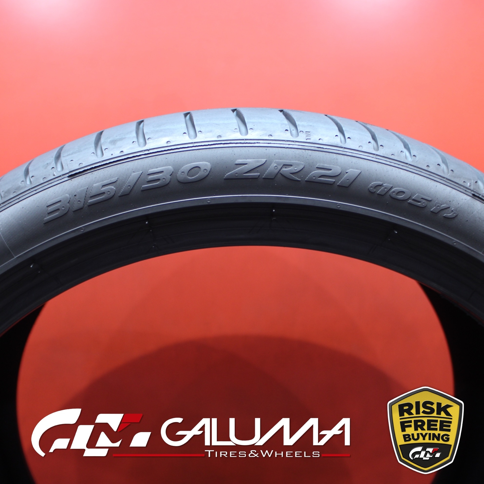 Set of 2 Tires Pirelli P Zero PZ4 (ND0) 315/30ZR21 315/30/21 3153021 105Y #78624