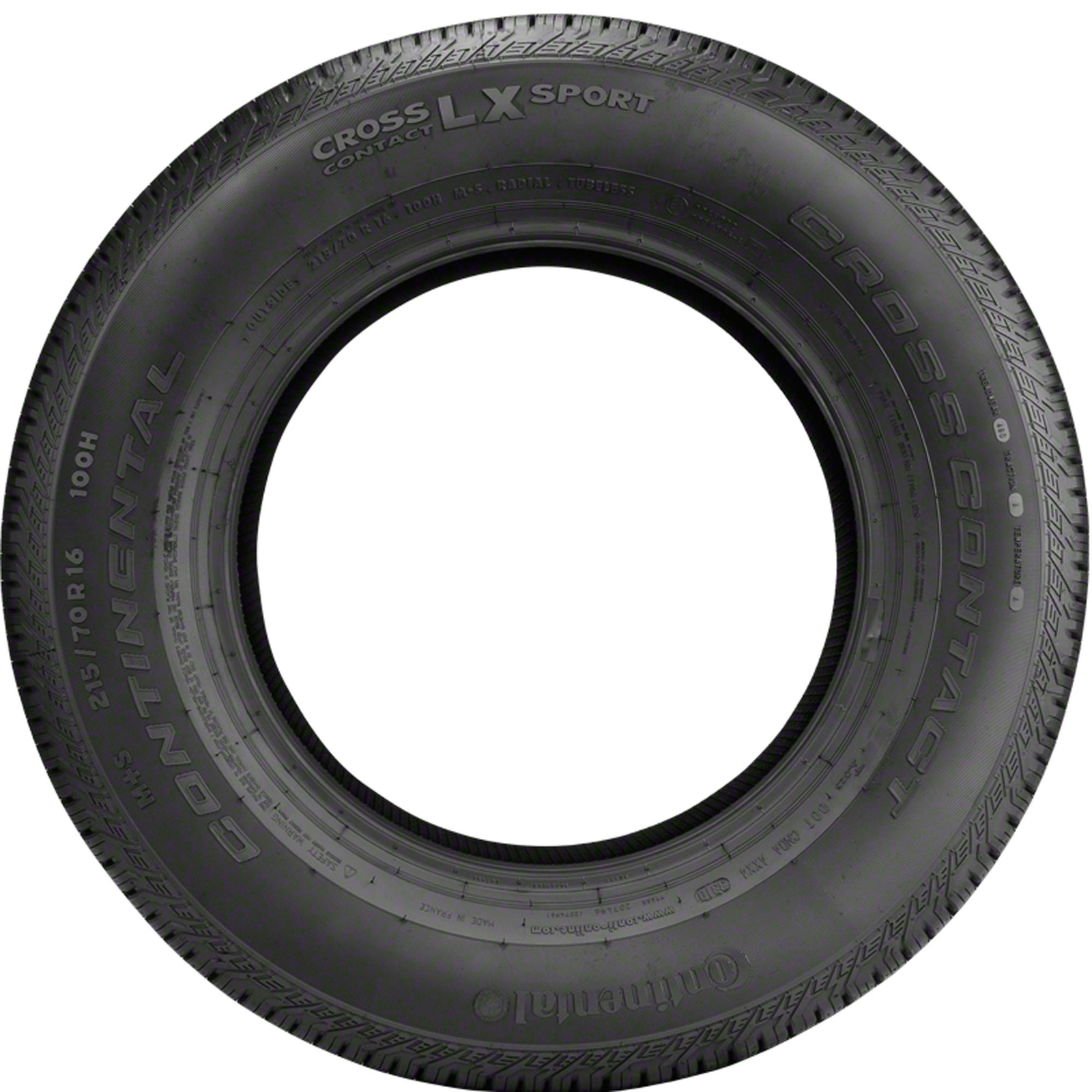 1 New Continental Crosscontact Lx Sport – 275/40r22 Tires 2754022 275 40 22