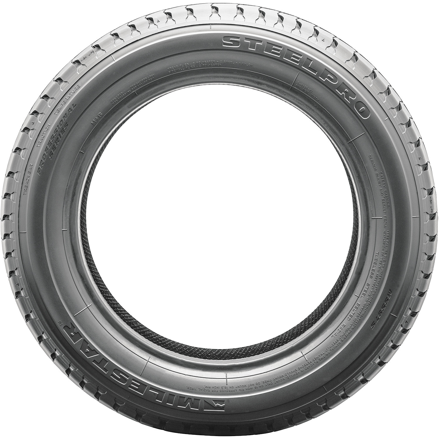 4 Tires 205/65R15 Milestar SteelPro MS597S Van Commercial Load C 6 Ply