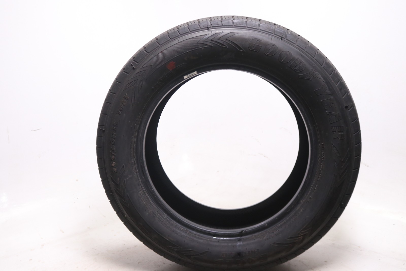 Set of 2 Used 255/60R18 Goodyear Eagle Enforcer – 108V – 10.5-11/32