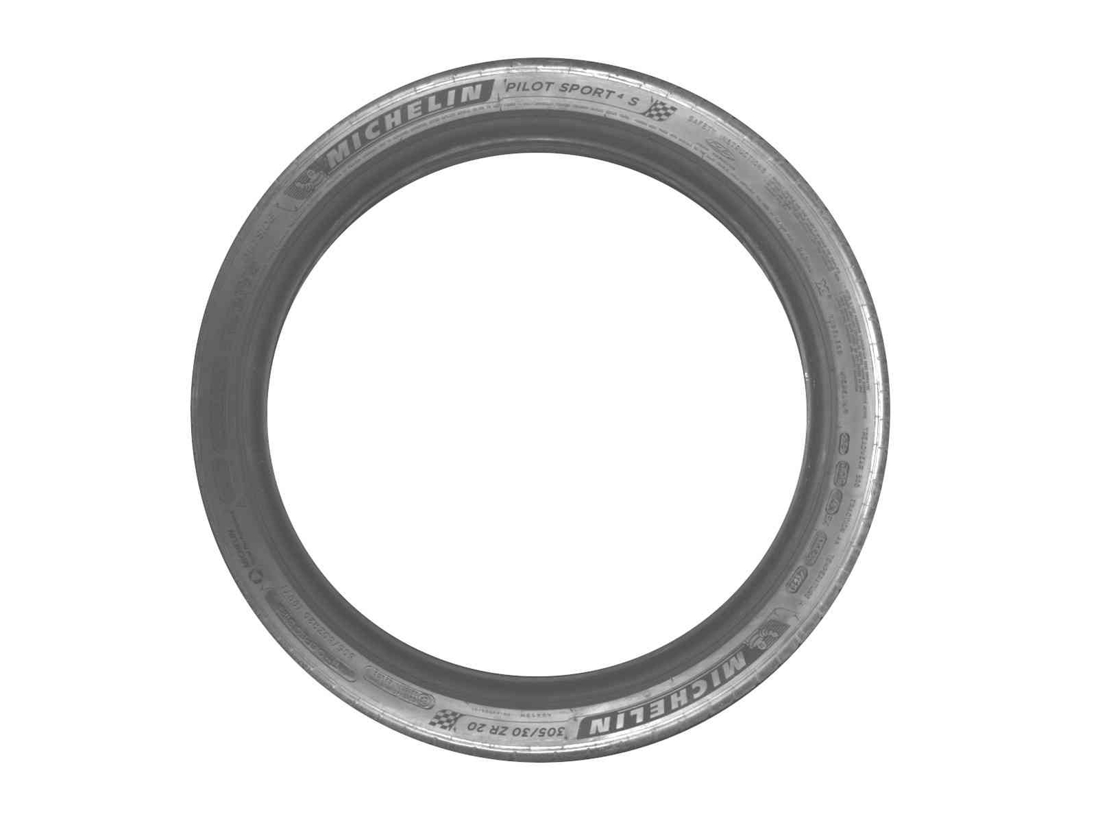 P305/30R20 Michelin Pilot Sport A/S 4 ZP 99 Y Used 7/32nds