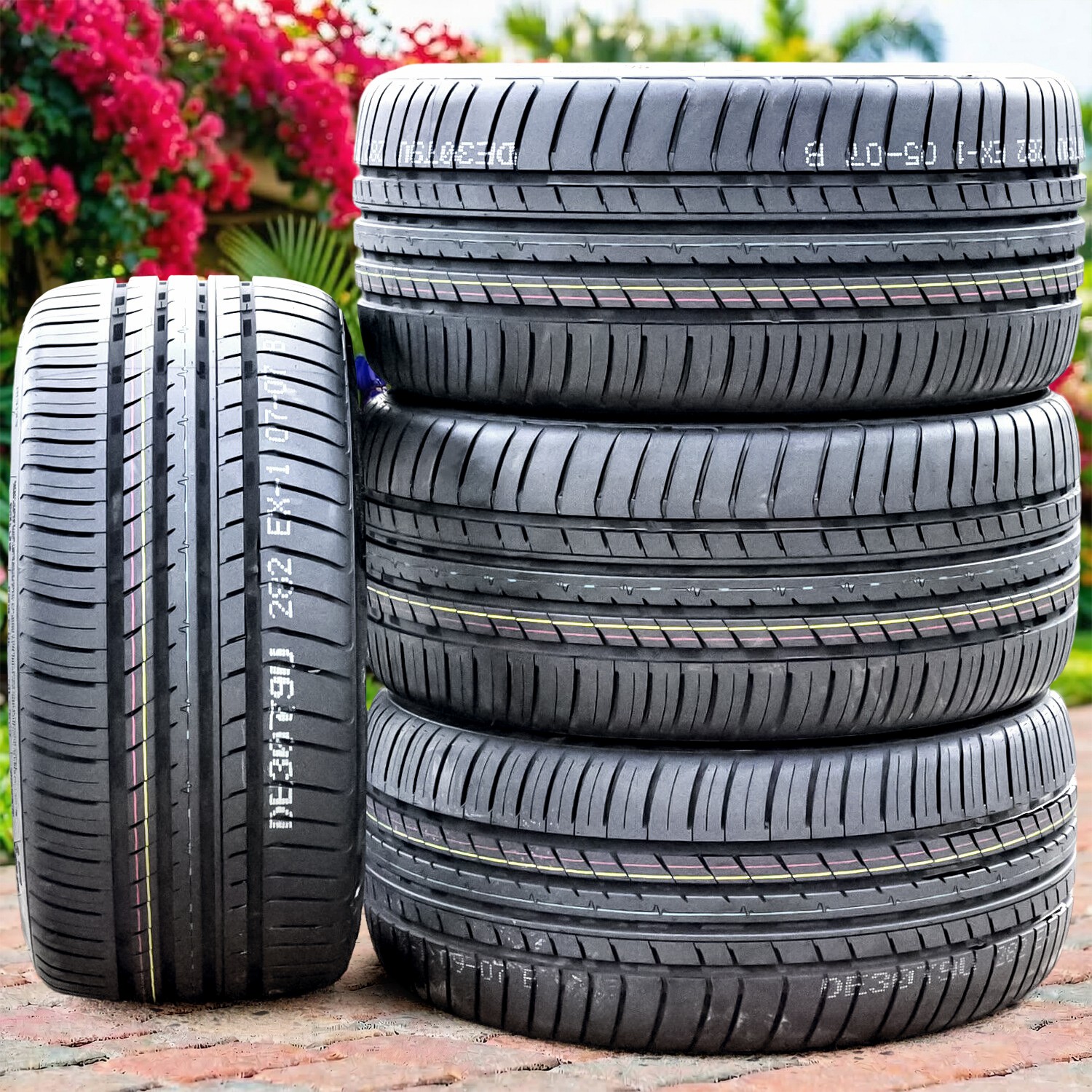 4 Tires Cosmo MuchoMacho 245/40R19 98Y XL AS A/S High Performance TakeOff