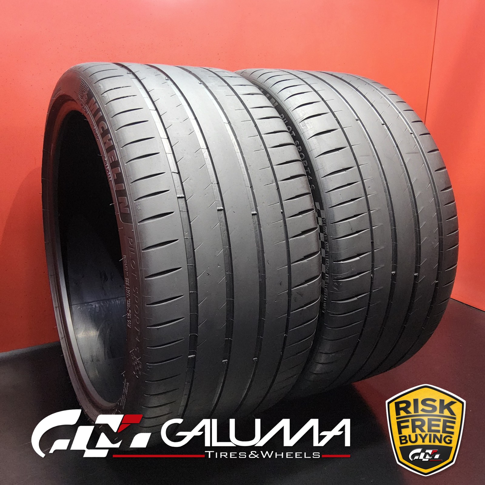 Set of 2 Tires Michelin Pilot Sport 4S ★ XL 315/30ZR22 315/30/22 107Y #95716