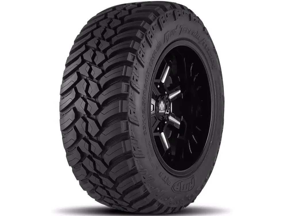 Set of 4 37×13.50R20LT AMP Mud Terrain Attack M/T Load E 127Q Set of 4 Tires New
