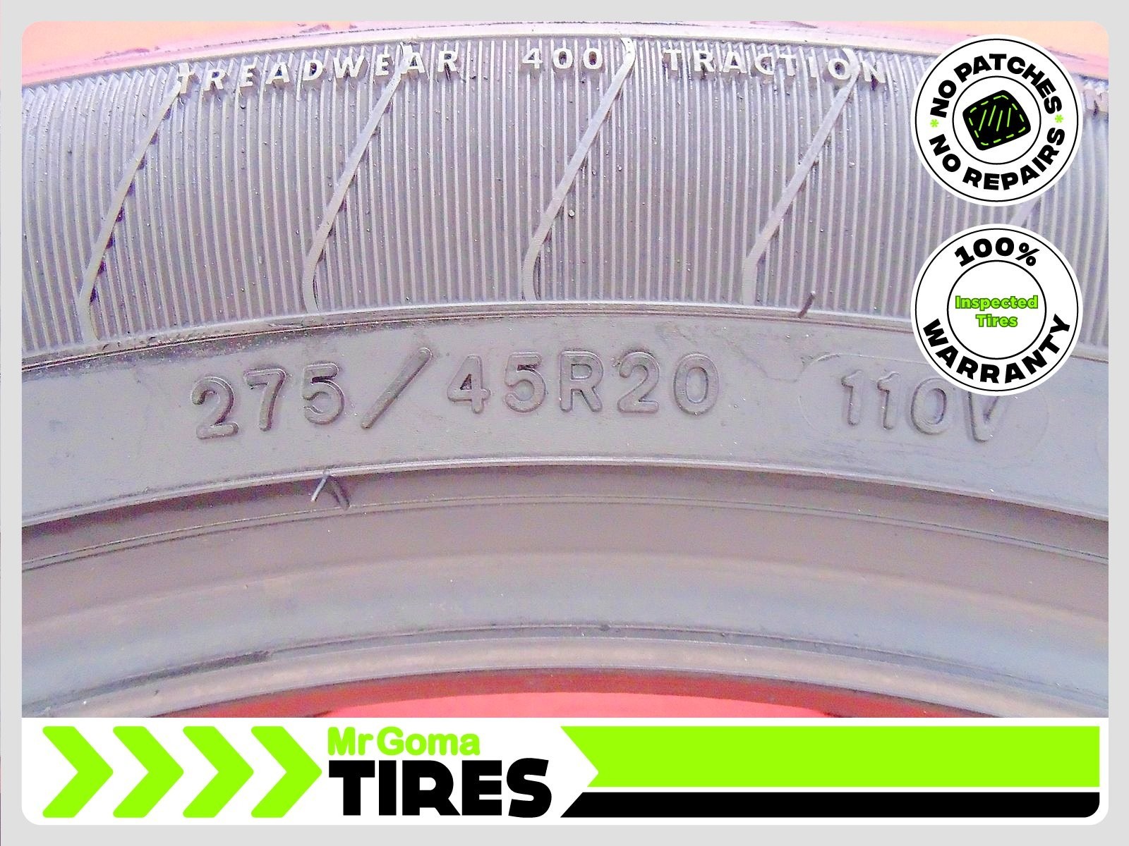 1 GOODYEAR EAGLE LS2 N1 XL 275/45R20 USED TIRE 7.3/32 TREAD NO PATCHES 2754520