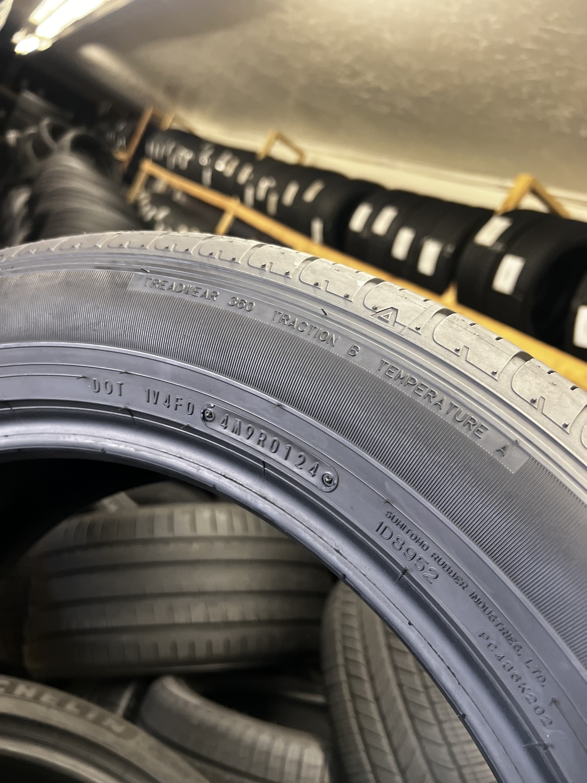 1 Tire Dunlop Grandtrek PT21 235/55R19 101V DOT.0124 7/32